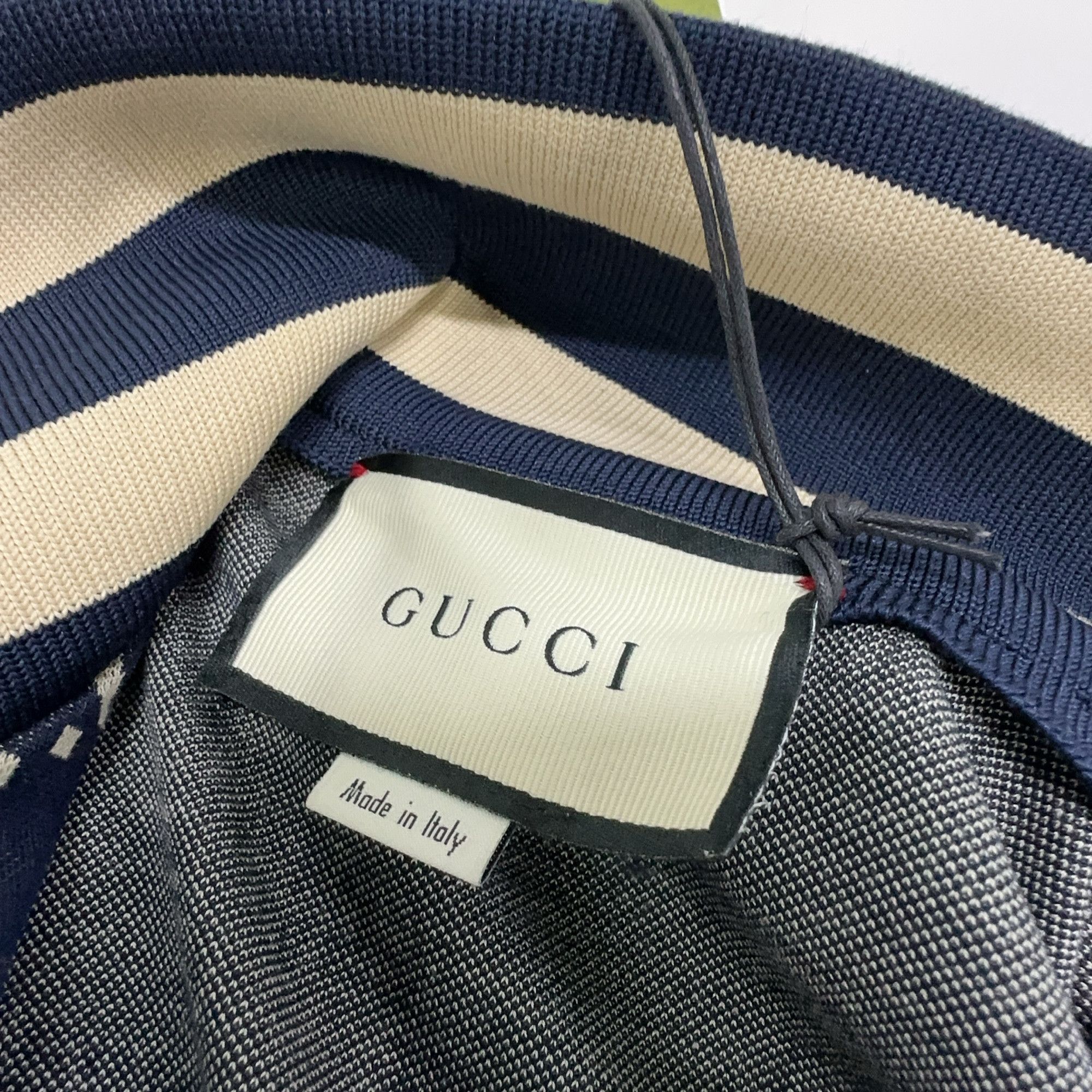 Gucci Gucci GG Jacquard Zip Track Jacket Size S Size US S / EU 44-46 / 1 - 5 Thumbnail