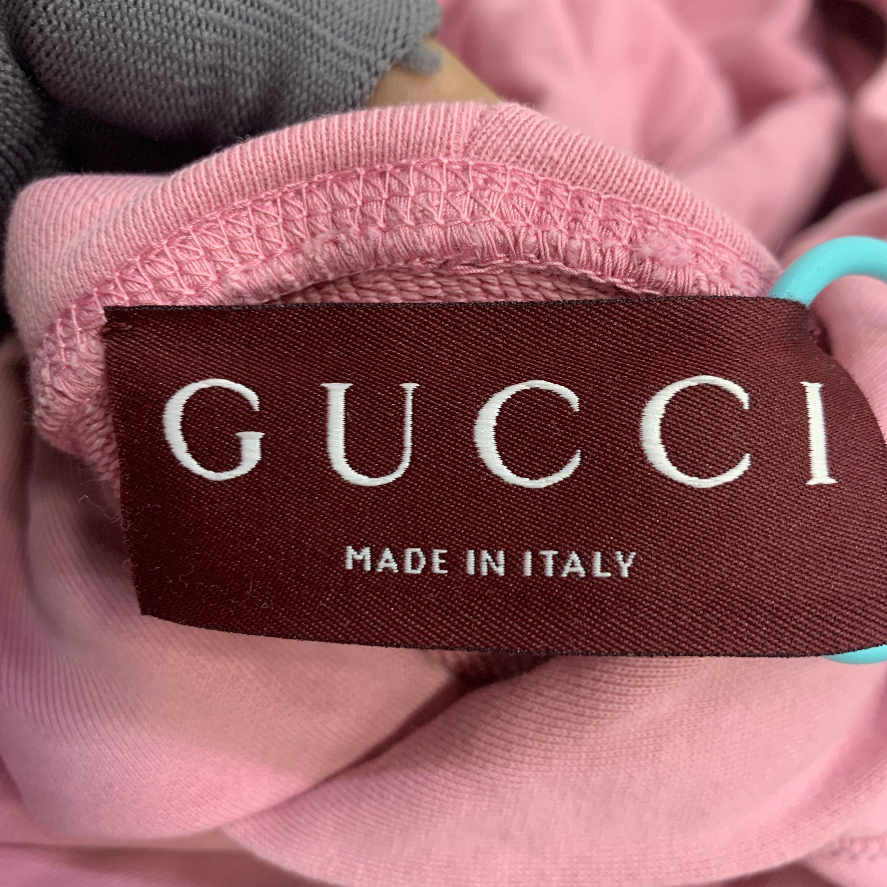 Gucci Gucci Embroidered Interlocking G Hoodie US M Size US M / EU 48-50 / 2 - 2 Thumbnail