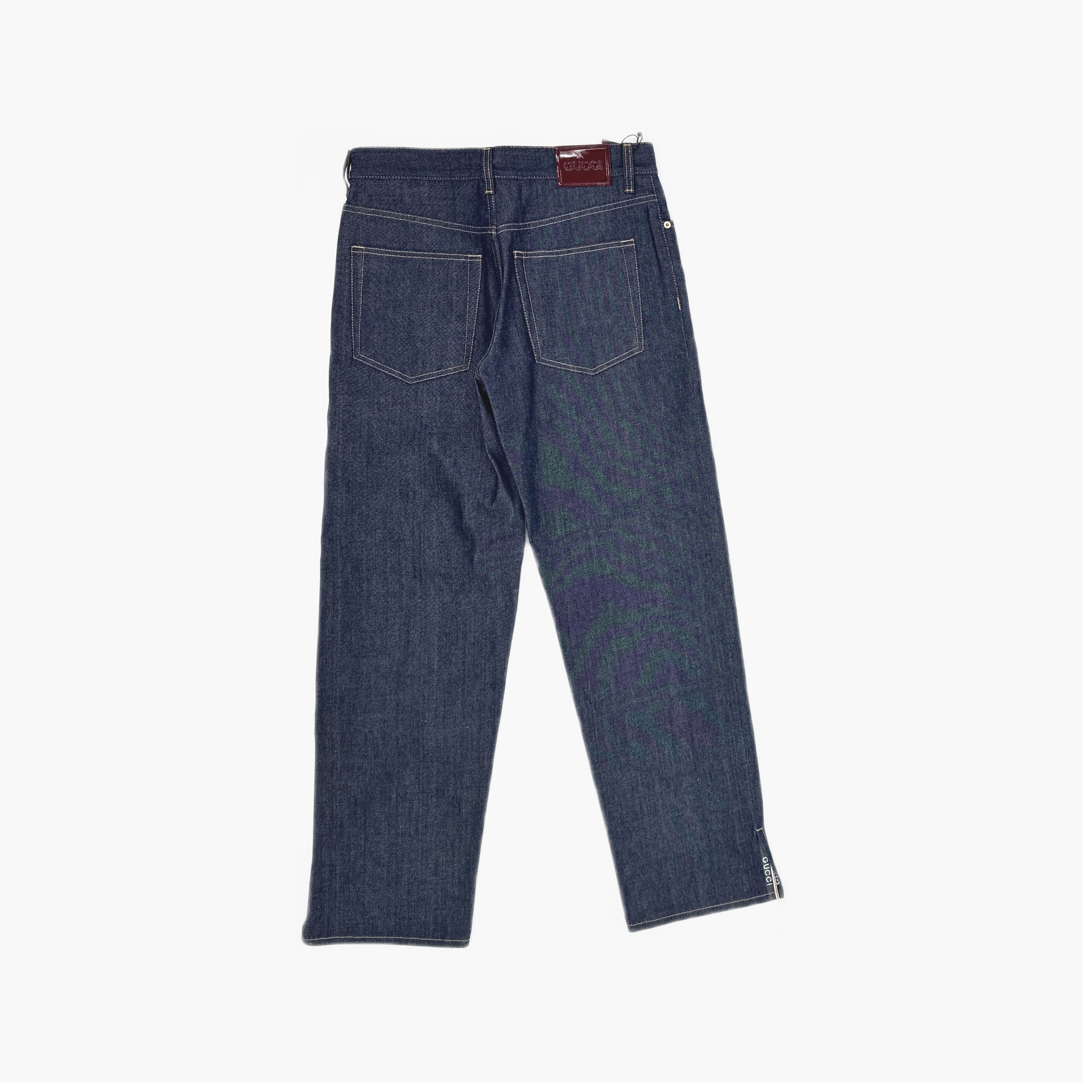 Gucci Gucci Indigo Denim Jeans Size 27 Size 27" / US 4 / IT 40 - 2 Thumbnail