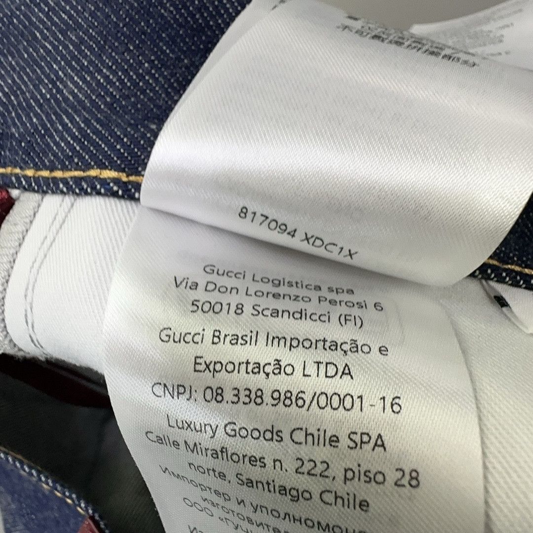Gucci Gucci Indigo Denim Jeans Size 27 Size 27" / US 4 / IT 40 - 6 Thumbnail