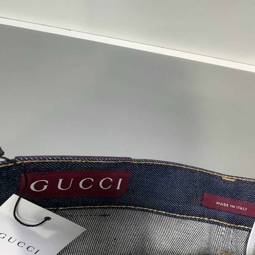 Gucci Gucci Indigo Denim Jeans Size 27 Size 27" / US 4 / IT 40 - 3 Thumbnail