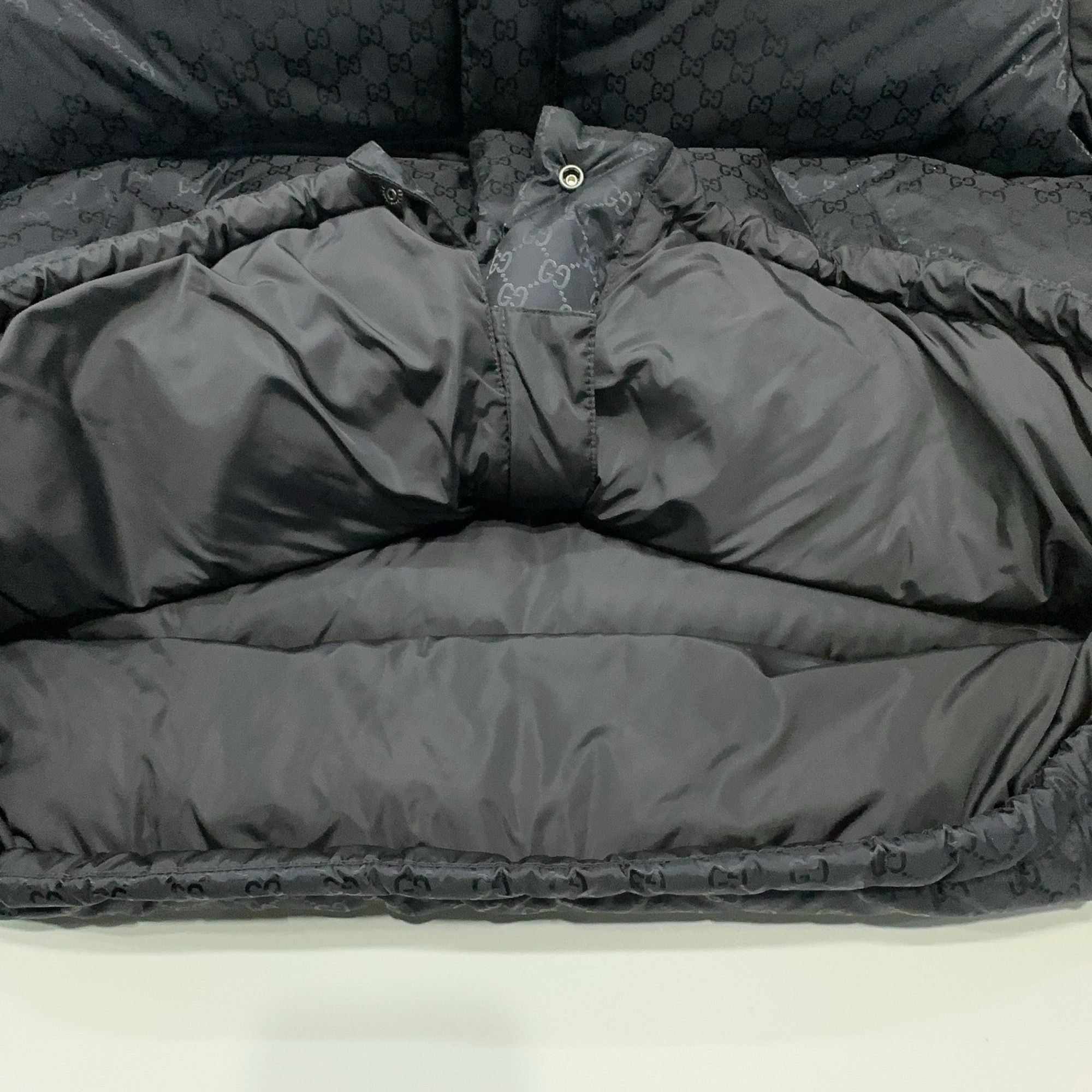Gucci Gucci GG Monogram Hooded Down Jacket Size 52 Size US L / EU 52-54 / 3 - 7 Thumbnail