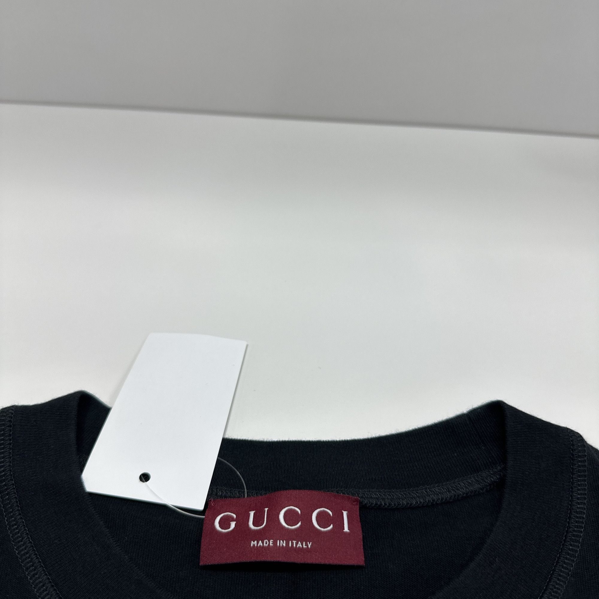 Gucci Gucci Logo Print Black T-Shirt XL Size US XL / EU 56 / 4 - 3 Thumbnail
