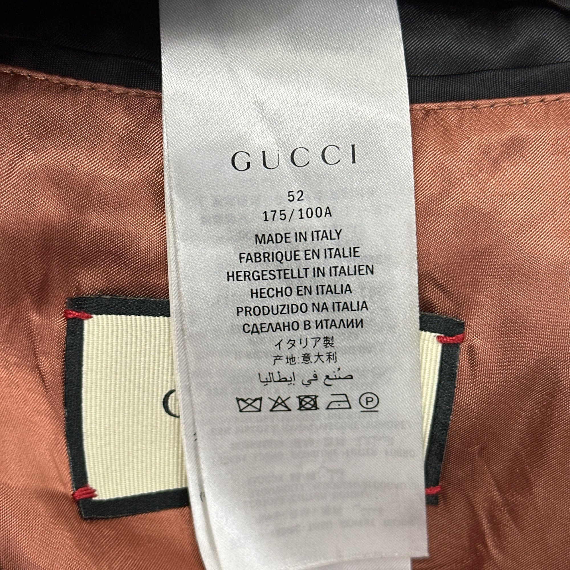 Gucci Gucci Modern Floral Embroidered Denim Jacket Size 52 Size US L / EU 52-54 / 3 - 3 Thumbnail