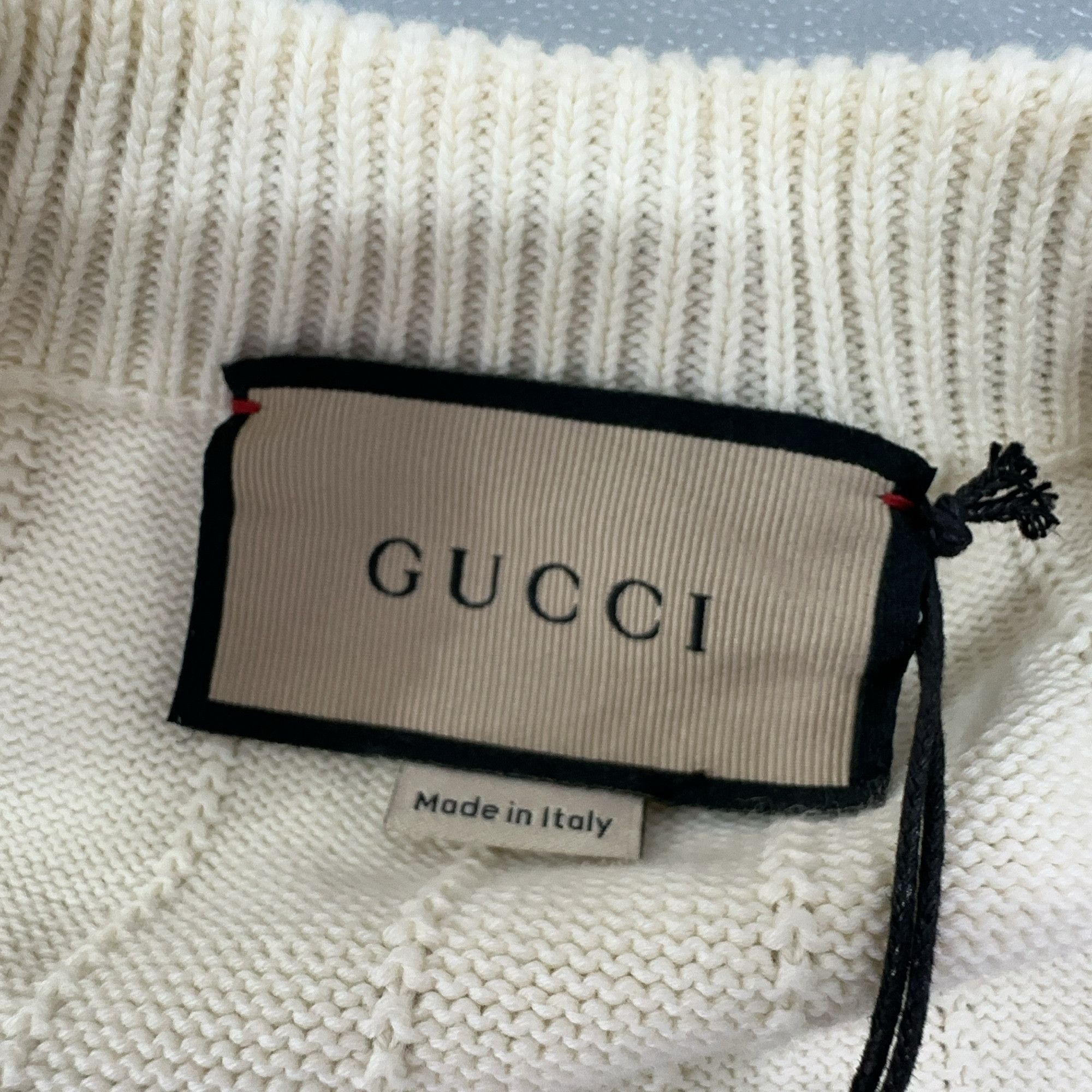 Gucci Gucci FW21 Web Stripe Cotton Cardigan M Size US M / EU 48-50 / 2 - 4 Thumbnail