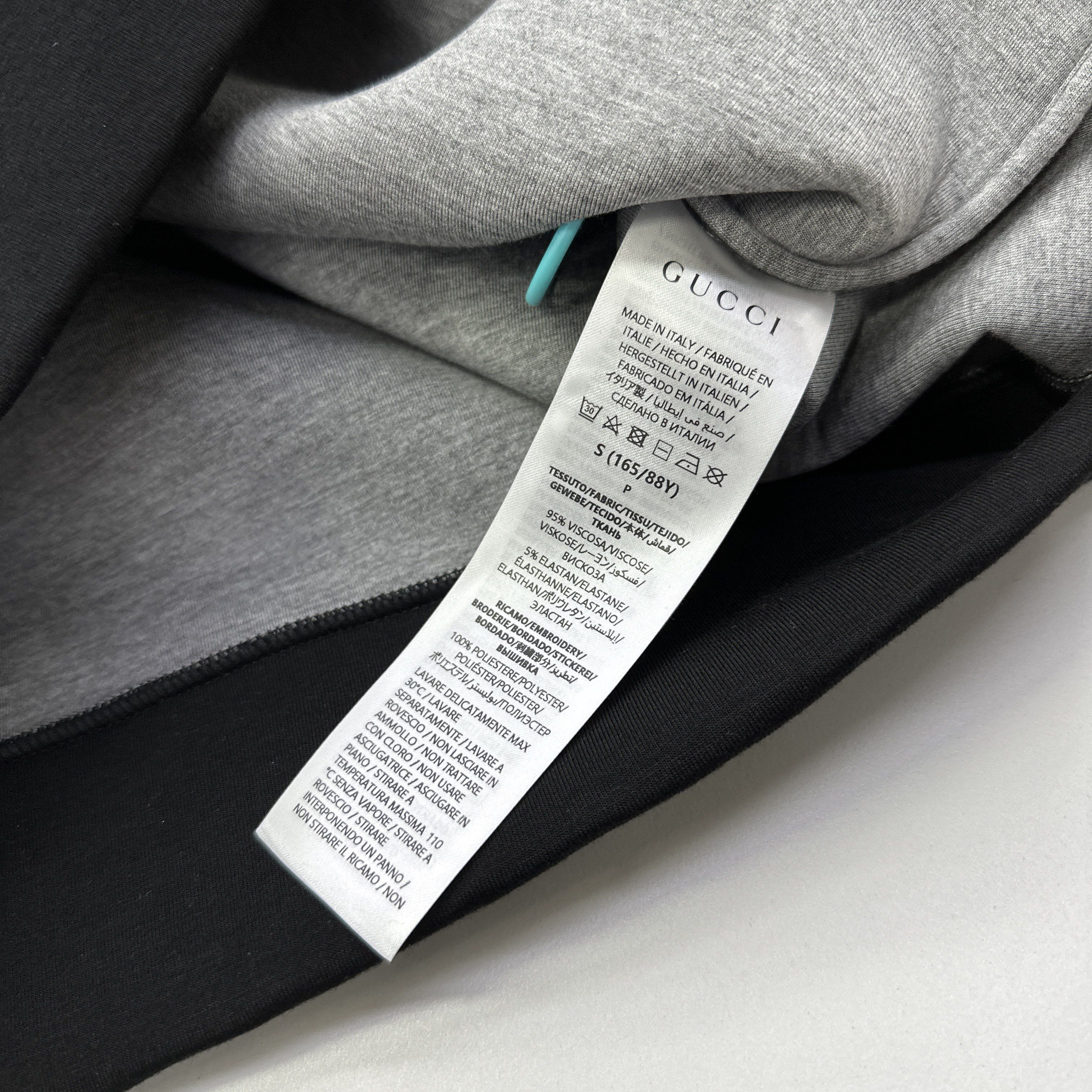 Gucci Gucci Tonal Logo Quarter-Zip Sweatshirt S Size S / US 4 / IT 40 - 3 Thumbnail