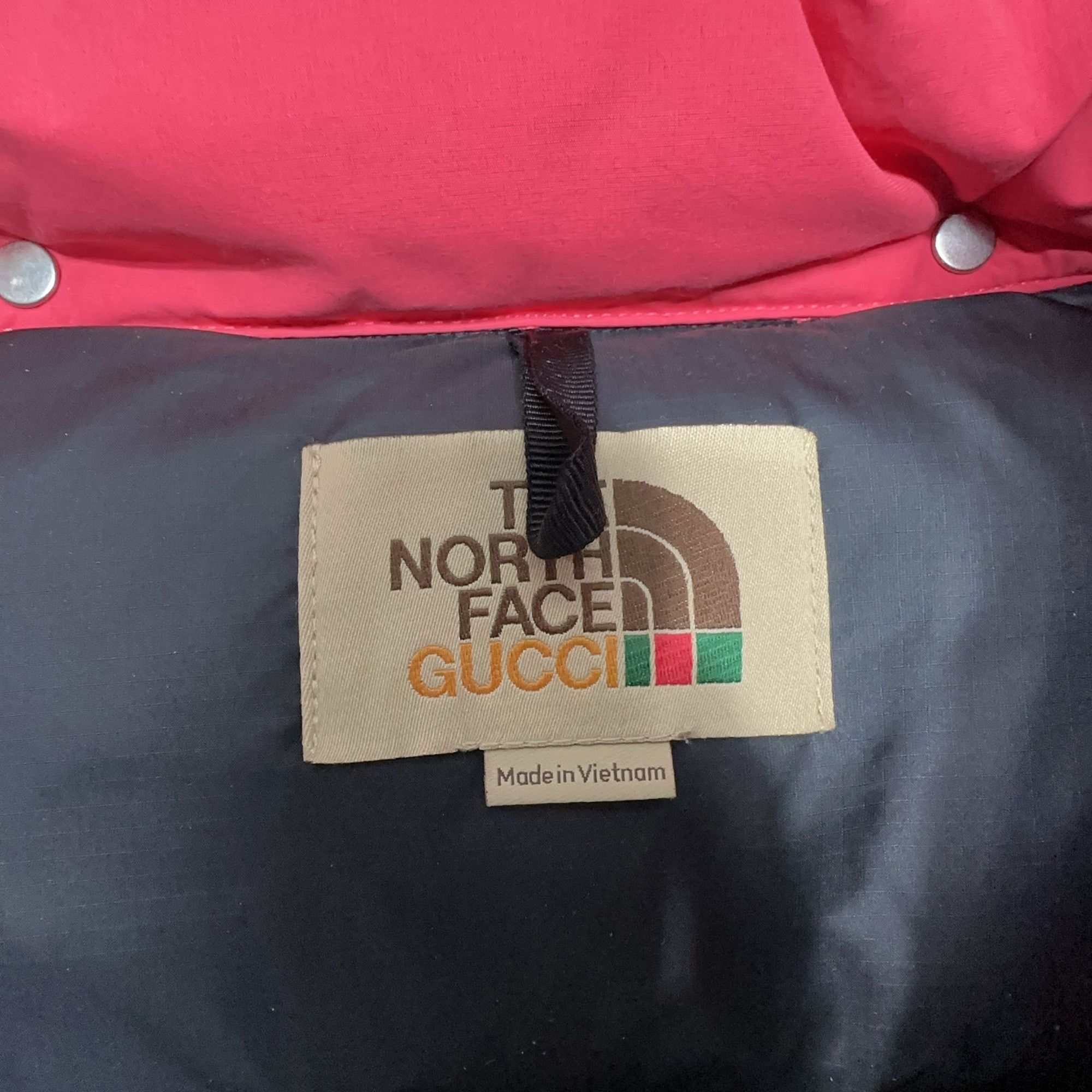 Gucci Gucci x The North Face Colorblock Down Jacket XXS Size XXS / US 00 / IT 34 - 3 Thumbnail