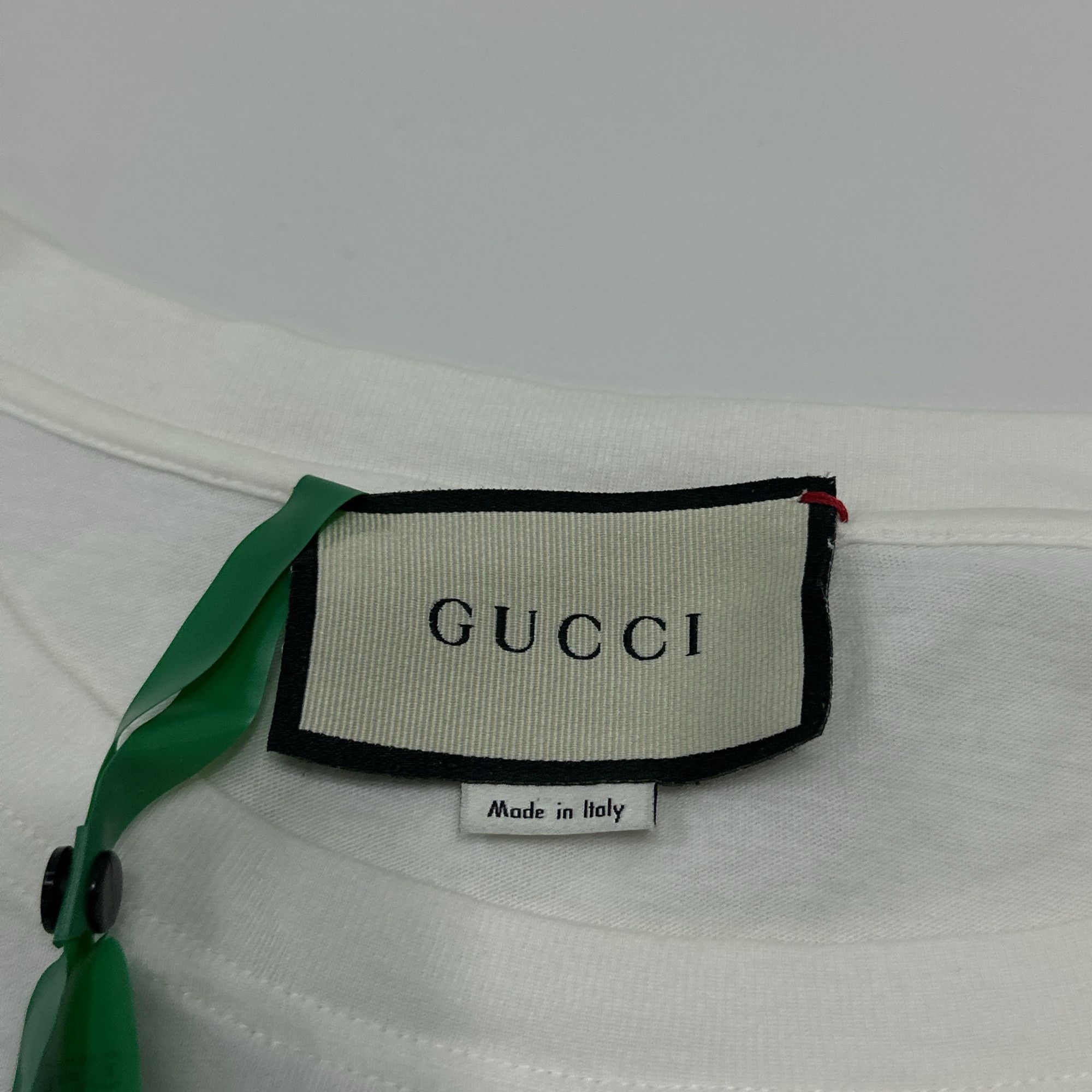 Gucci Gucci GG Stripe Print T-Shirt White Size S Size US S / EU 44-46 / 1 - 3 Thumbnail