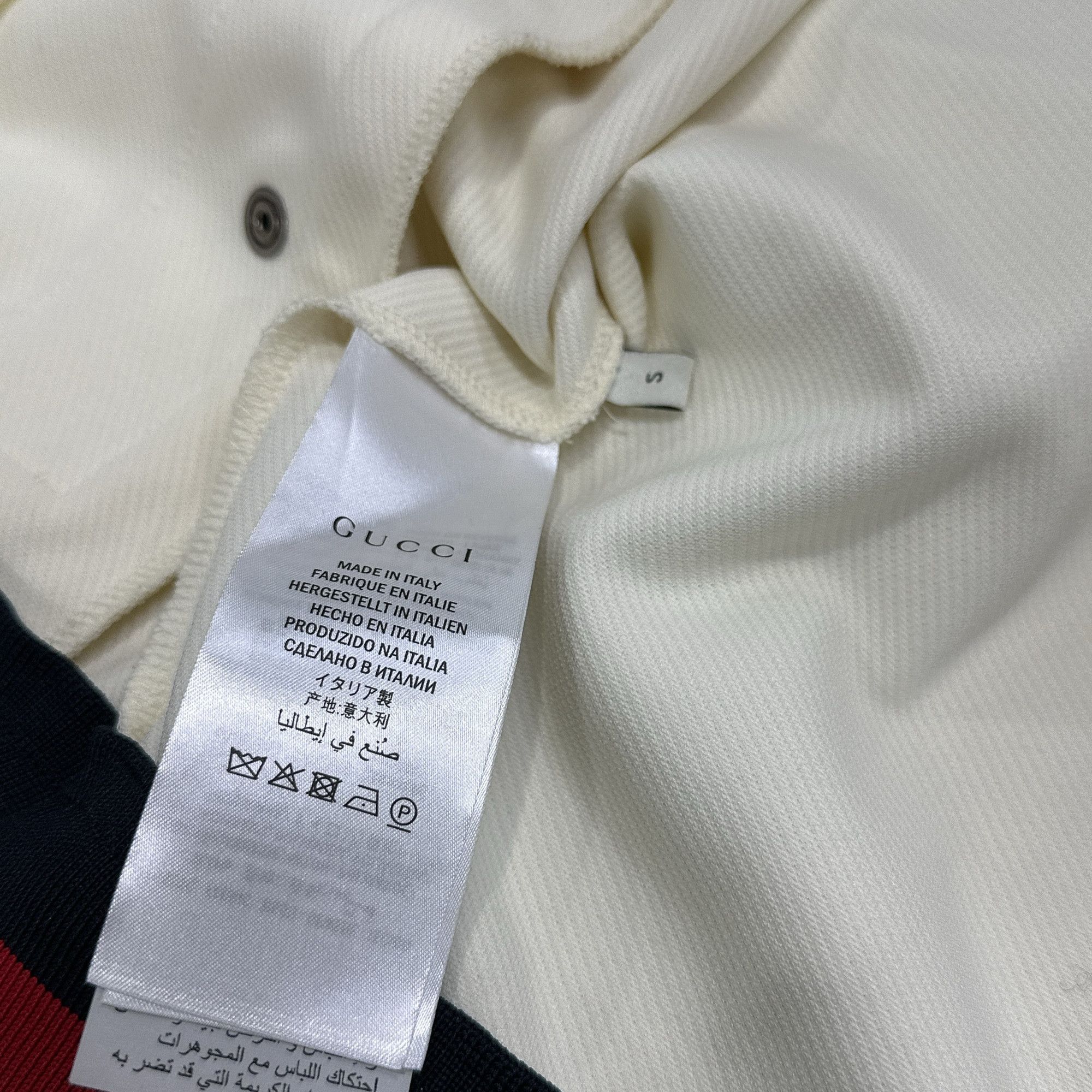 Gucci Gucci Web Stripe Zip-Up Bomber Jacket S Size S / US 4 / IT 40 - 4 Thumbnail