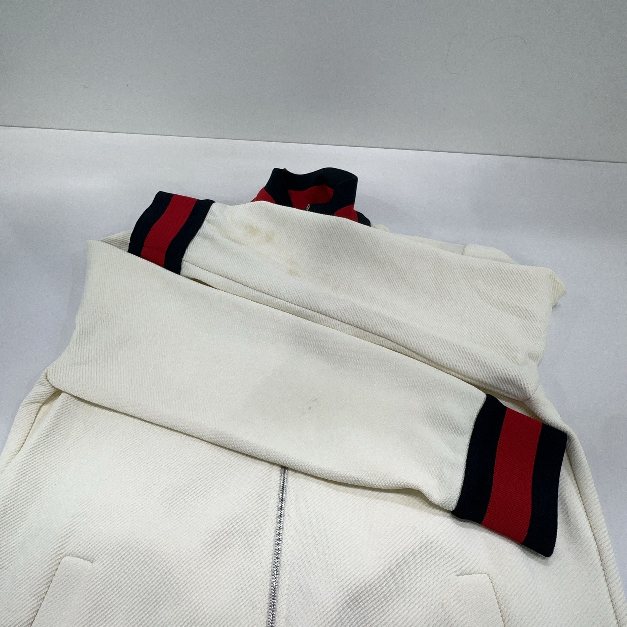 Gucci Gucci Web Stripe Zip-Up Bomber Jacket S Size S / US 4 / IT 40 - 8 Thumbnail