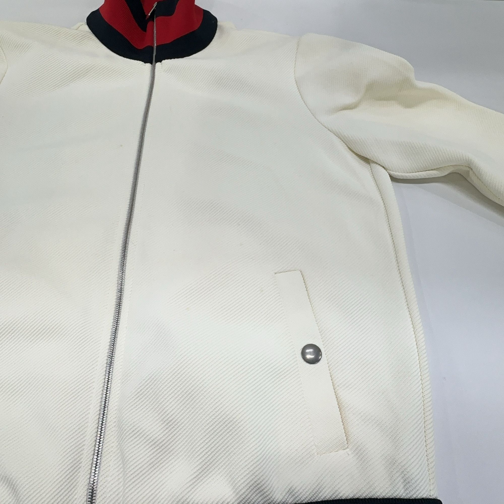 Gucci Gucci Web Stripe Zip-Up Bomber Jacket S Size S / US 4 / IT 40 - 10 Thumbnail