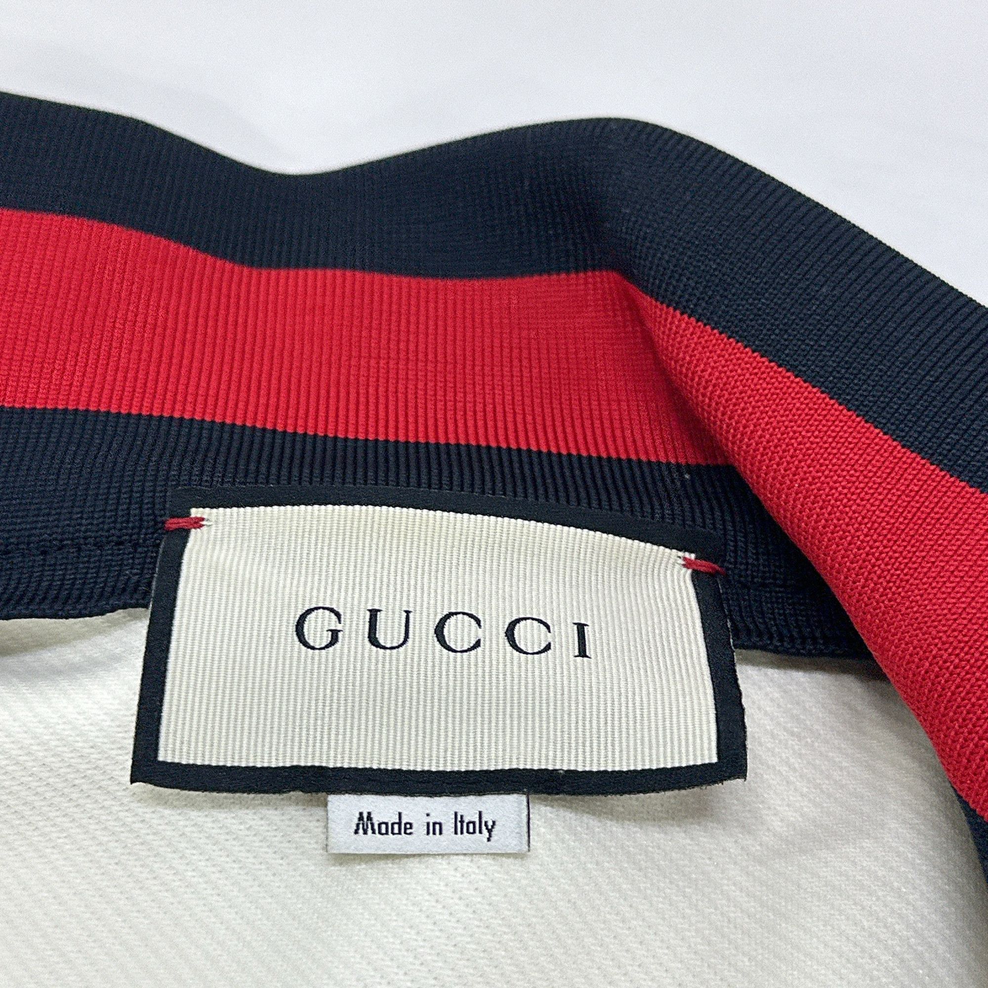 Gucci Gucci Web Stripe Zip-Up Bomber Jacket S Size S / US 4 / IT 40 - 6 Thumbnail