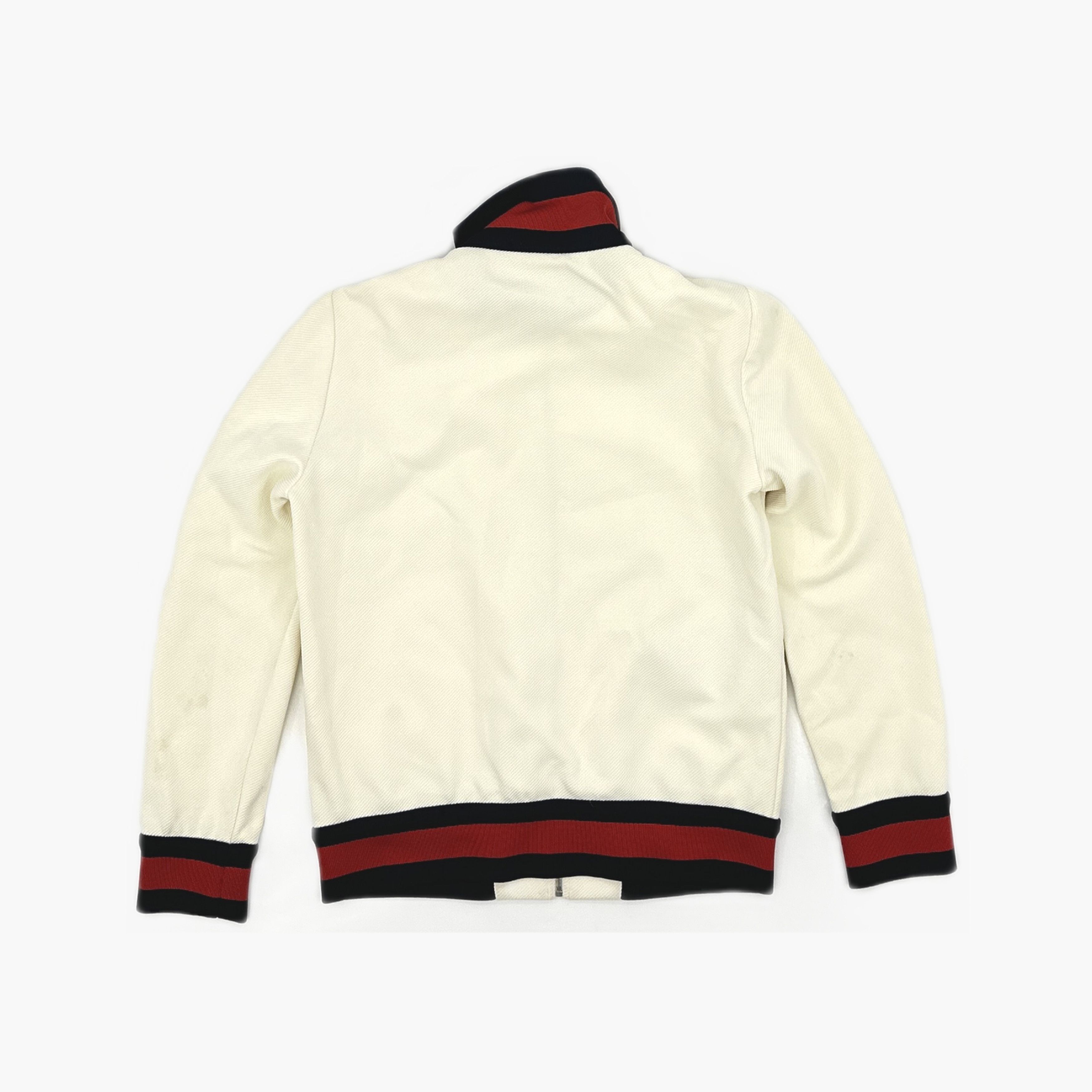 Gucci Gucci Web Stripe Zip-Up Bomber Jacket S Size S / US 4 / IT 40 - 2 Thumbnail