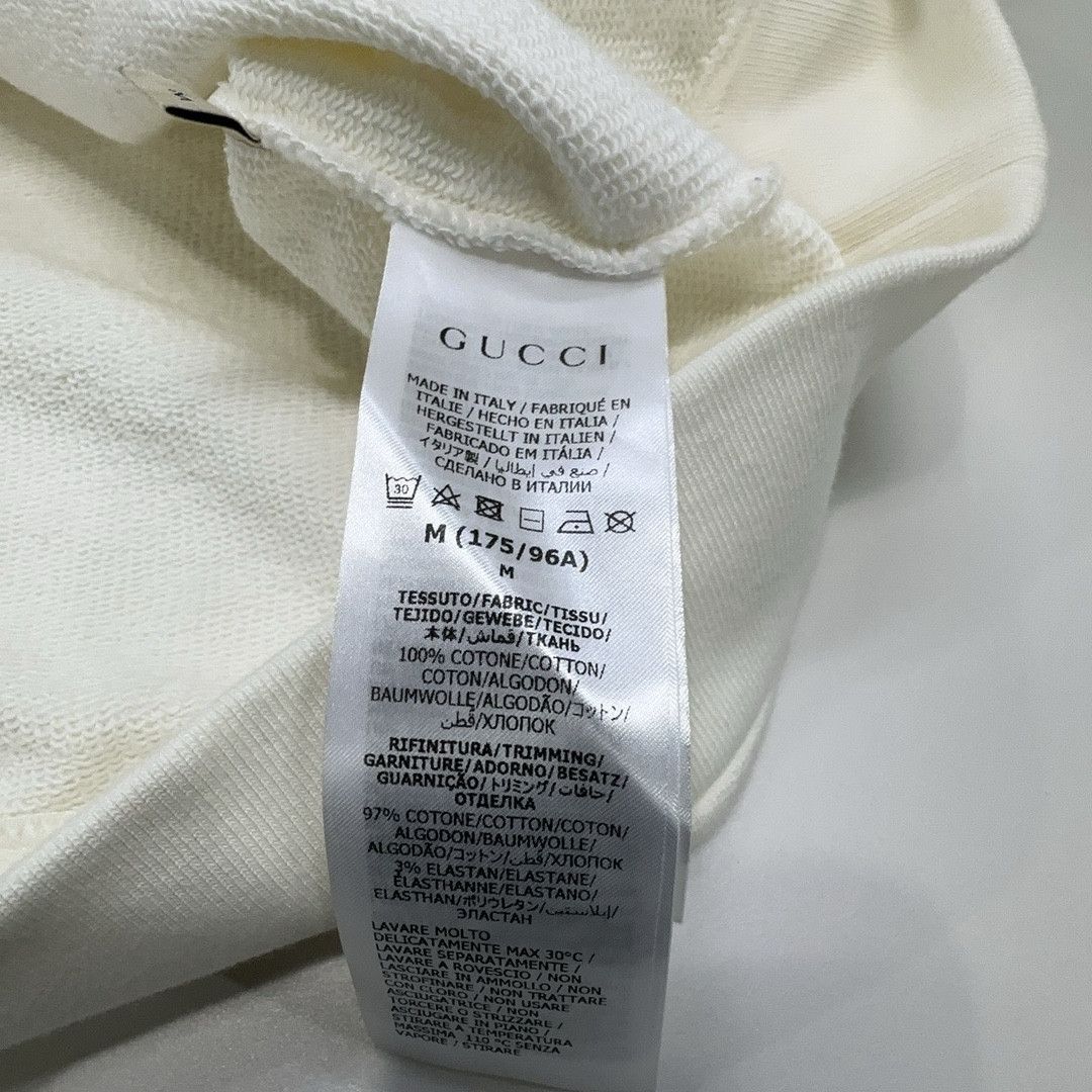 Gucci Gucci Flame Logo Stripe Sweatshirt Size M Size US M / EU 48-50 / 2 - 4 Thumbnail
