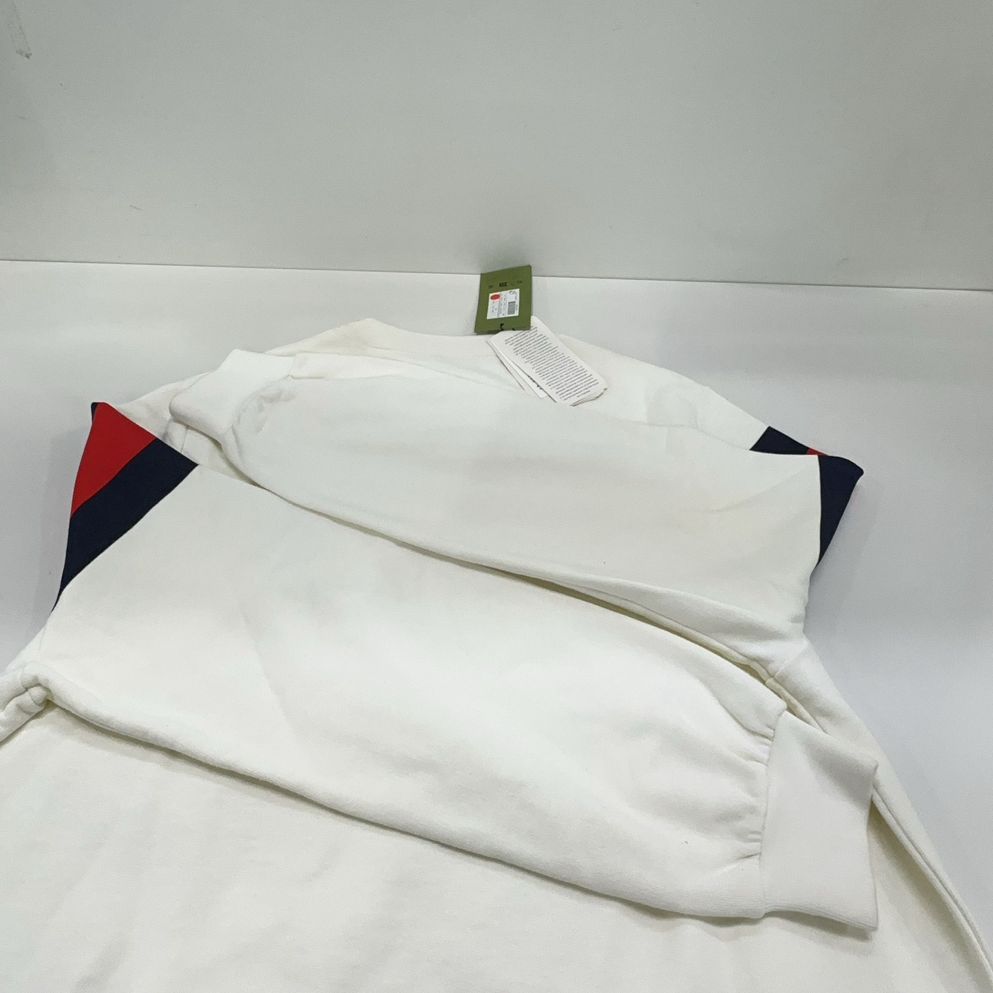 Gucci Gucci Flame Logo Stripe Sweatshirt Size M Size US M / EU 48-50 / 2 - 12 Thumbnail