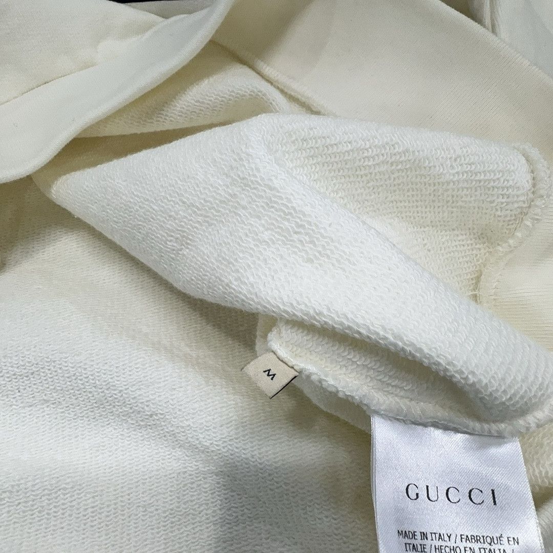 Gucci Gucci Flame Logo Stripe Sweatshirt Size M Size US M / EU 48-50 / 2 - 5 Thumbnail