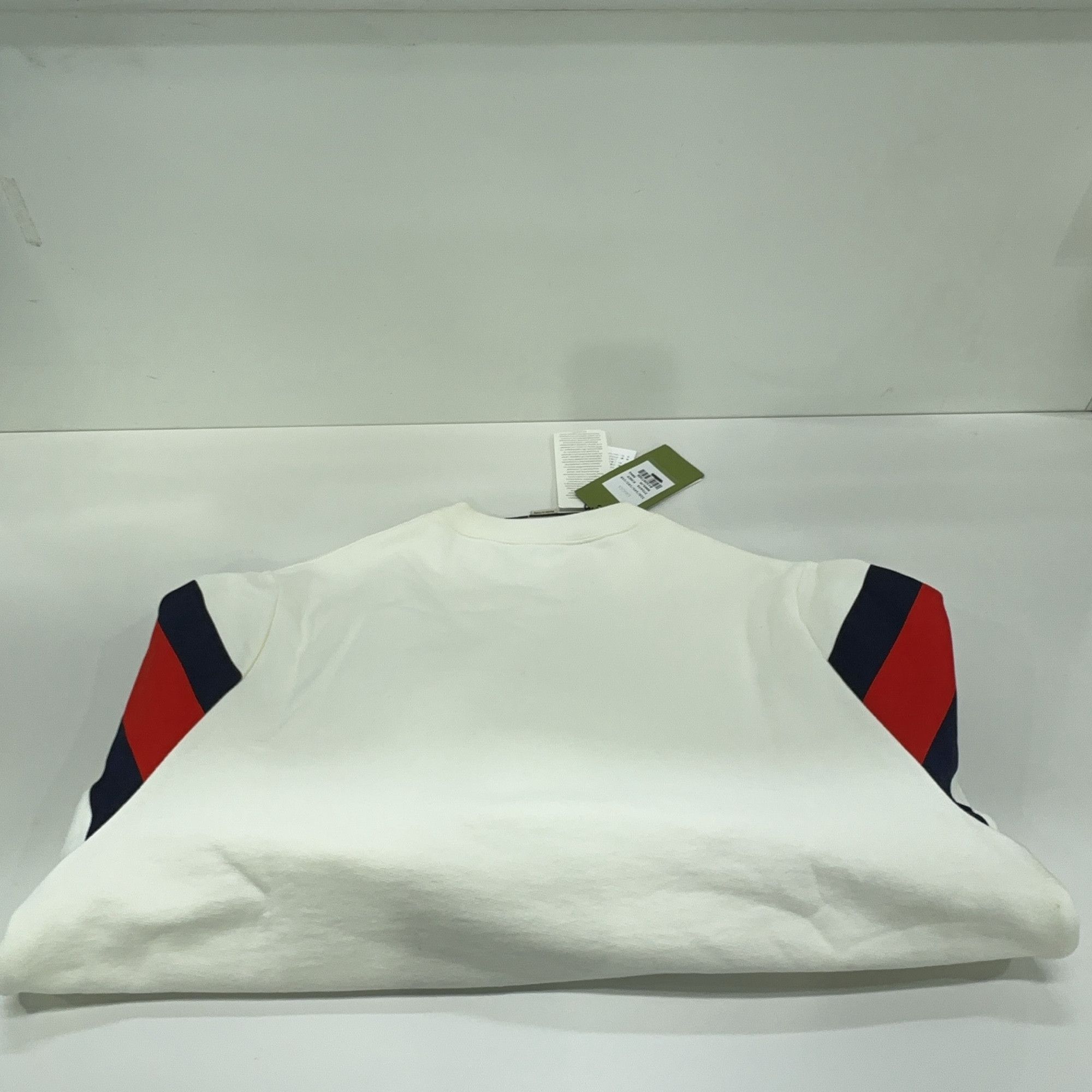 Gucci Gucci Flame Logo Stripe Sweatshirt Size M Size US M / EU 48-50 / 2 - 13 Thumbnail