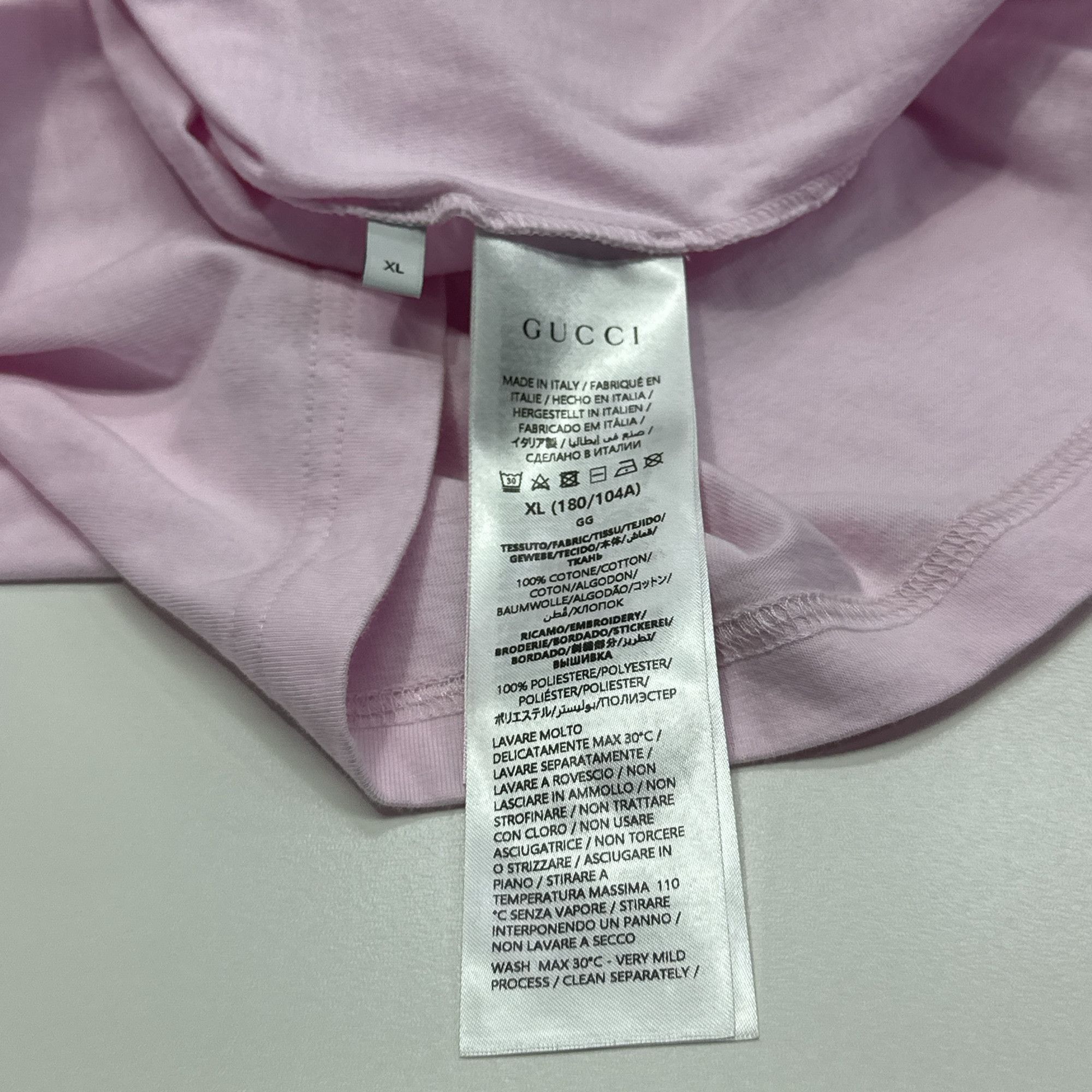 Gucci Gucci Lido Logo T-Shirt XL Size US XL / EU 56 / 4 - 4 Thumbnail