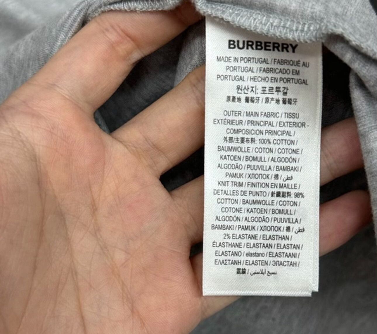Burberry Burberry Embroidered Deer Unicorn T-Shirt Size M Size US M / EU 48-50 / 2 - 5 Thumbnail