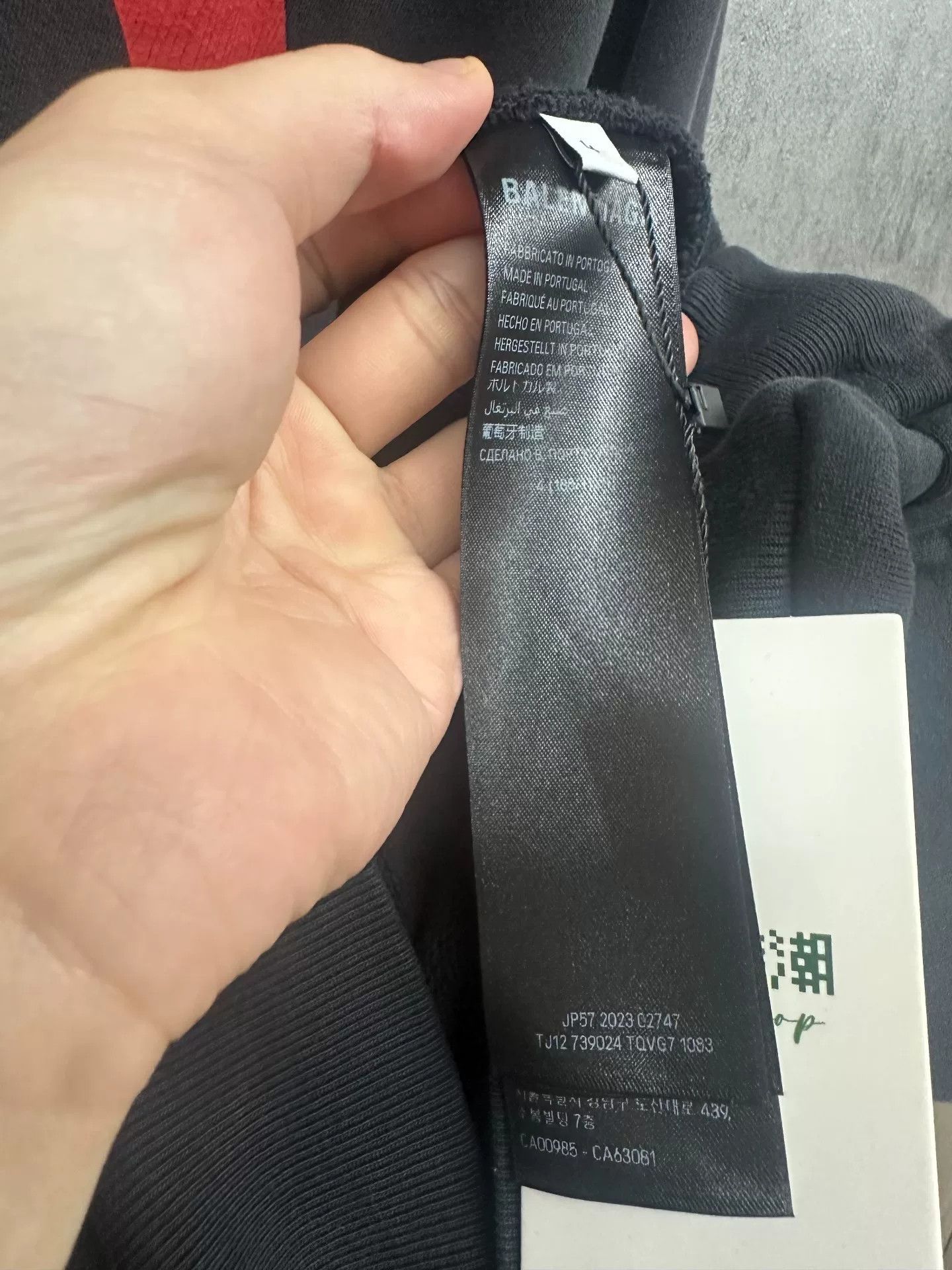 Balenciaga Balenciaga BFRND Slogan Hoodie Size 4 Size US XL / EU 56 / 4 - 3 Thumbnail