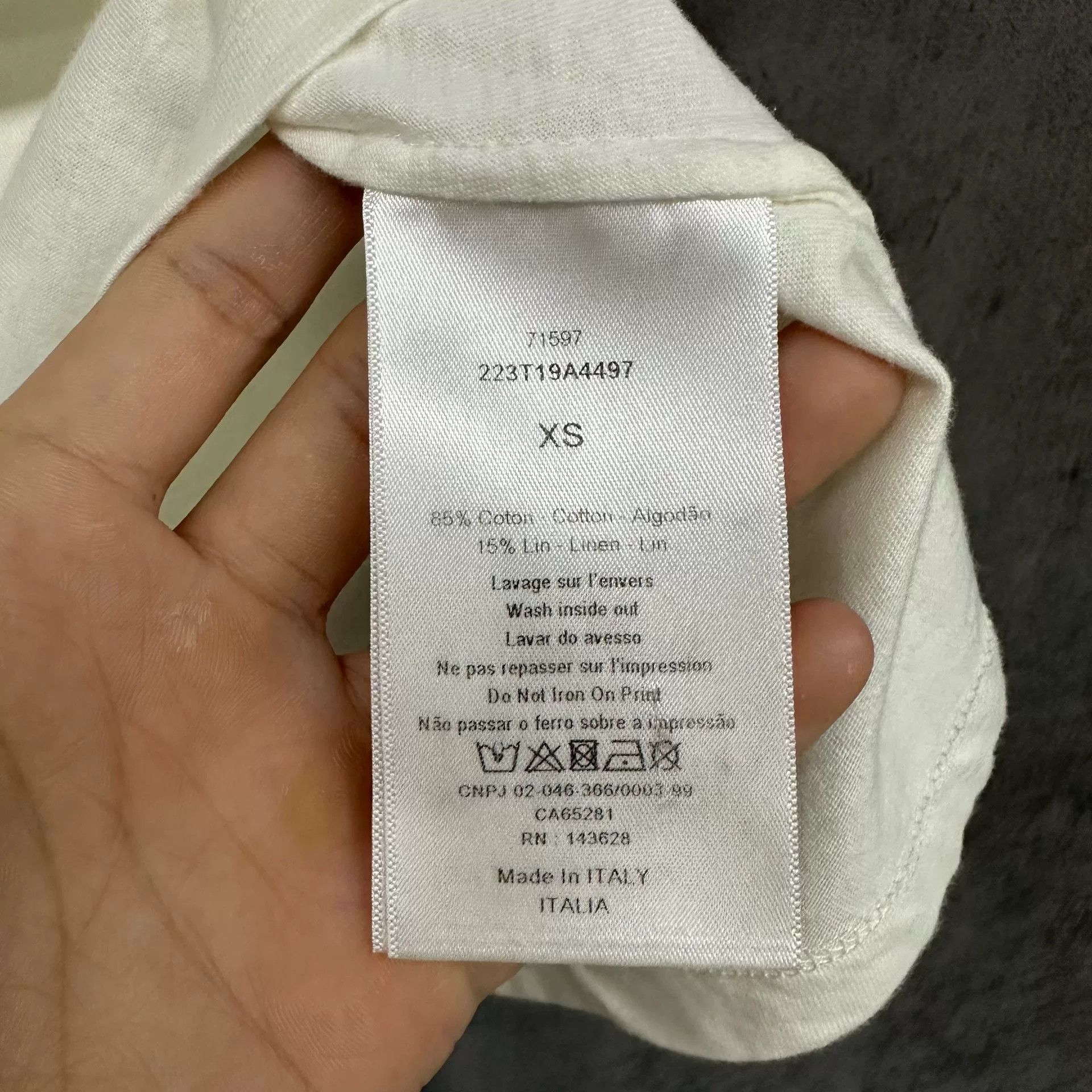 Dior Dior Vibe Logo Print T-Shirt XS Size XS / US 0-2 / IT 36-38 - 4 Thumbnail