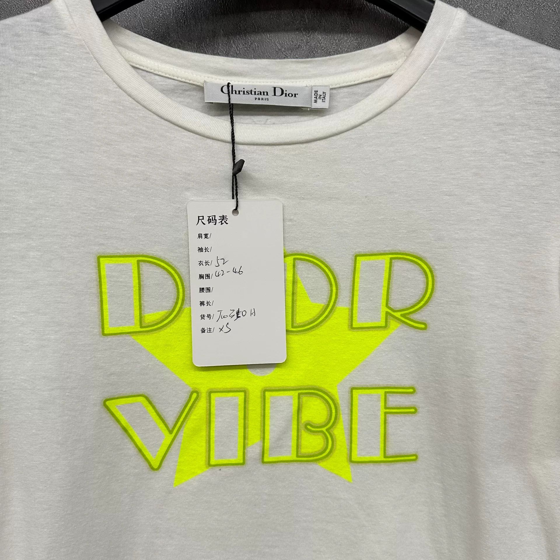 Dior Dior Vibe Logo Print T-Shirt XS Size XS / US 0-2 / IT 36-38 - 3 Thumbnail