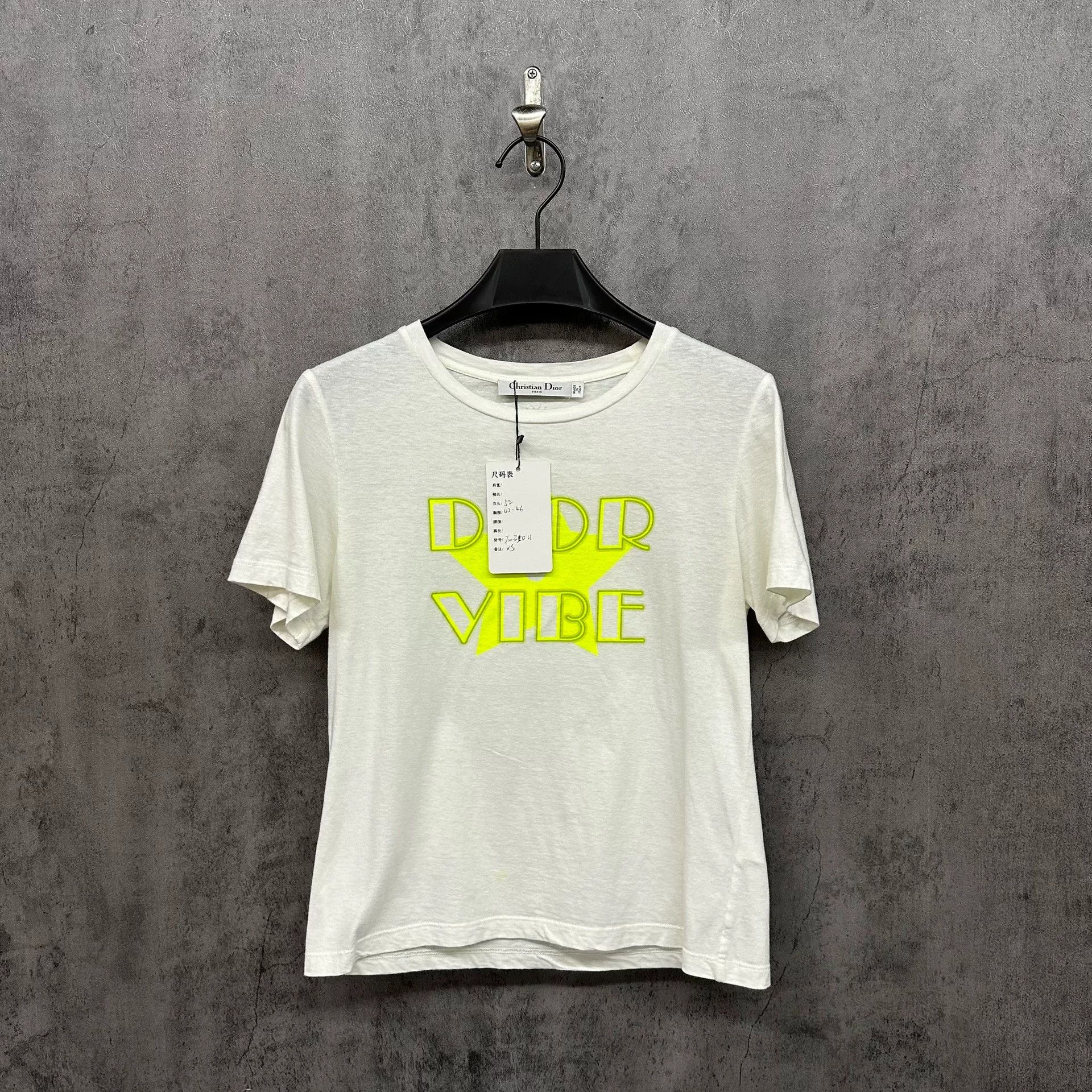 Dior Dior Vibe Logo Print T-Shirt XS Size XS / US 0-2 / IT 36-38 - 2 Thumbnail