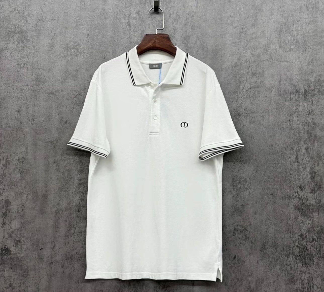 Dior Dior CD Logo Embroidered Polo Shirt XL Size US XL / EU 56 / 4 - 2 Thumbnail