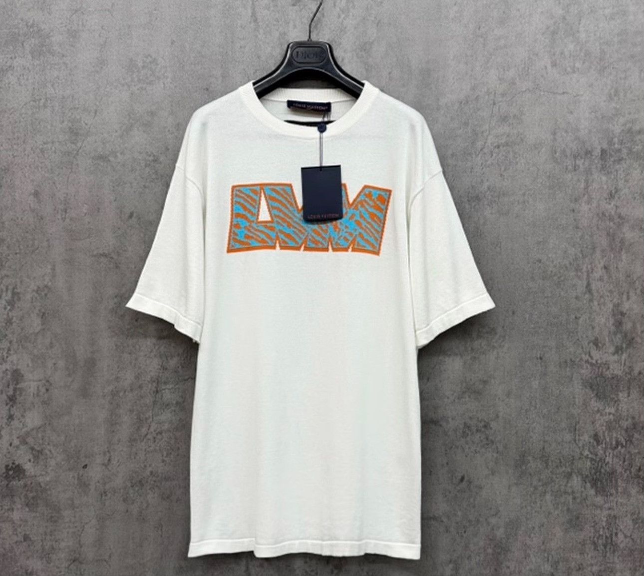 Louis Vuitton Louis Vuitton Jacquard Logo Knit T-Shirt US L Size US L / EU 52-54 / 3 - 2 Thumbnail