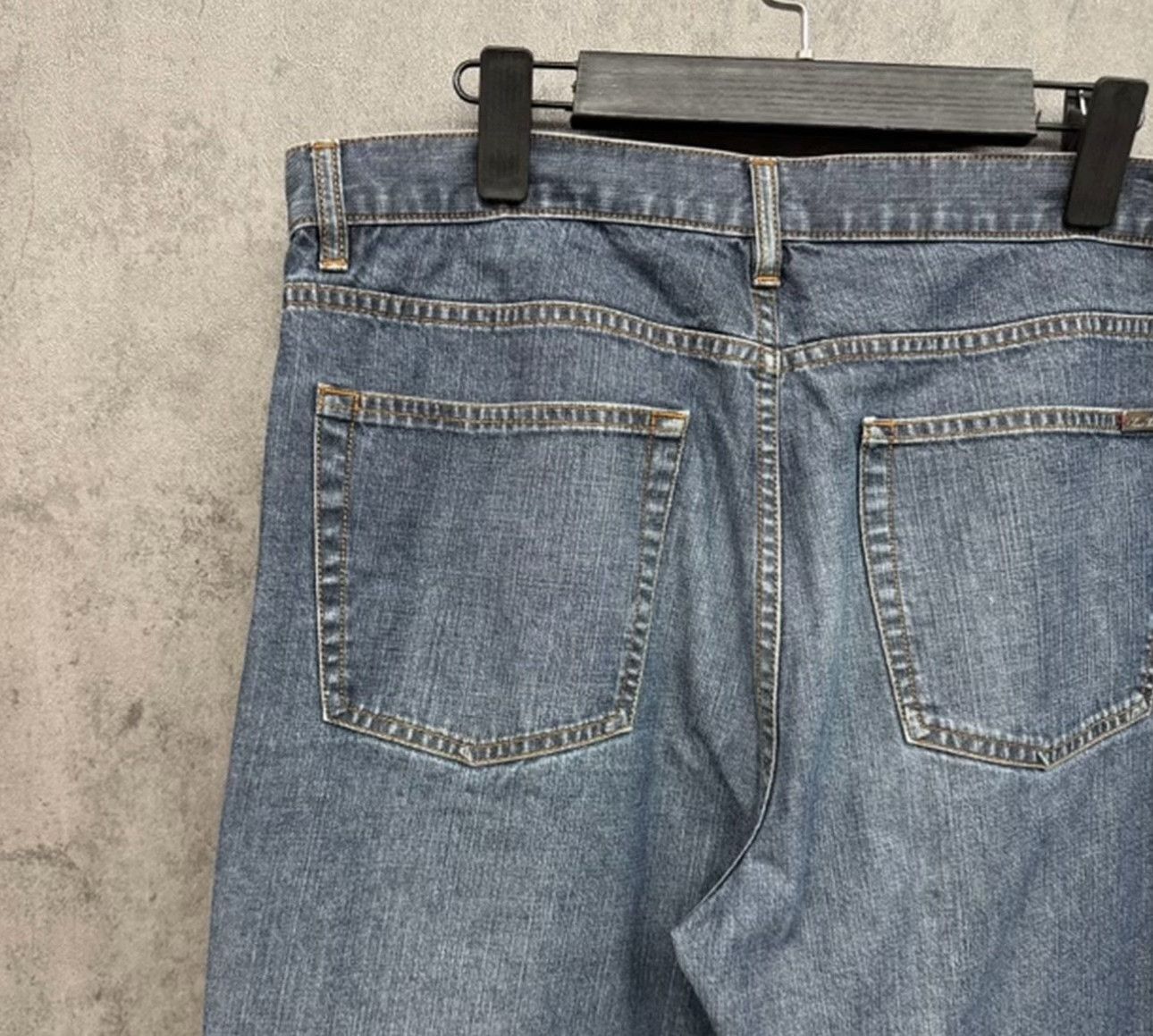 Loro Piana Loro Piana Logo Plaque Slub Denim Jeans US 34 Size US 34 / EU 50 - 5 Thumbnail