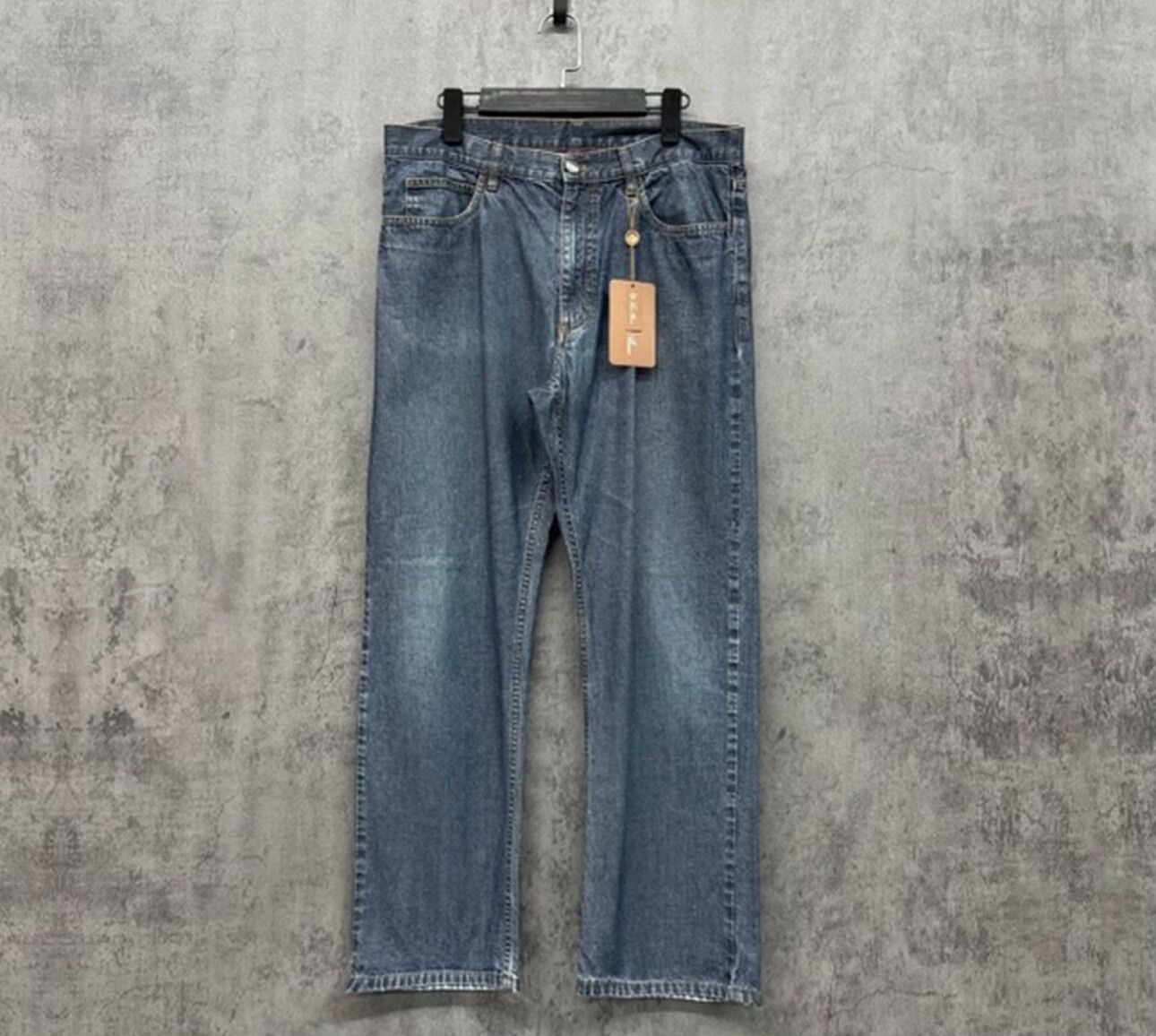Loro Piana Loro Piana Logo Plaque Slub Denim Jeans US 34 Size US 34 / EU 50 - 2 Thumbnail