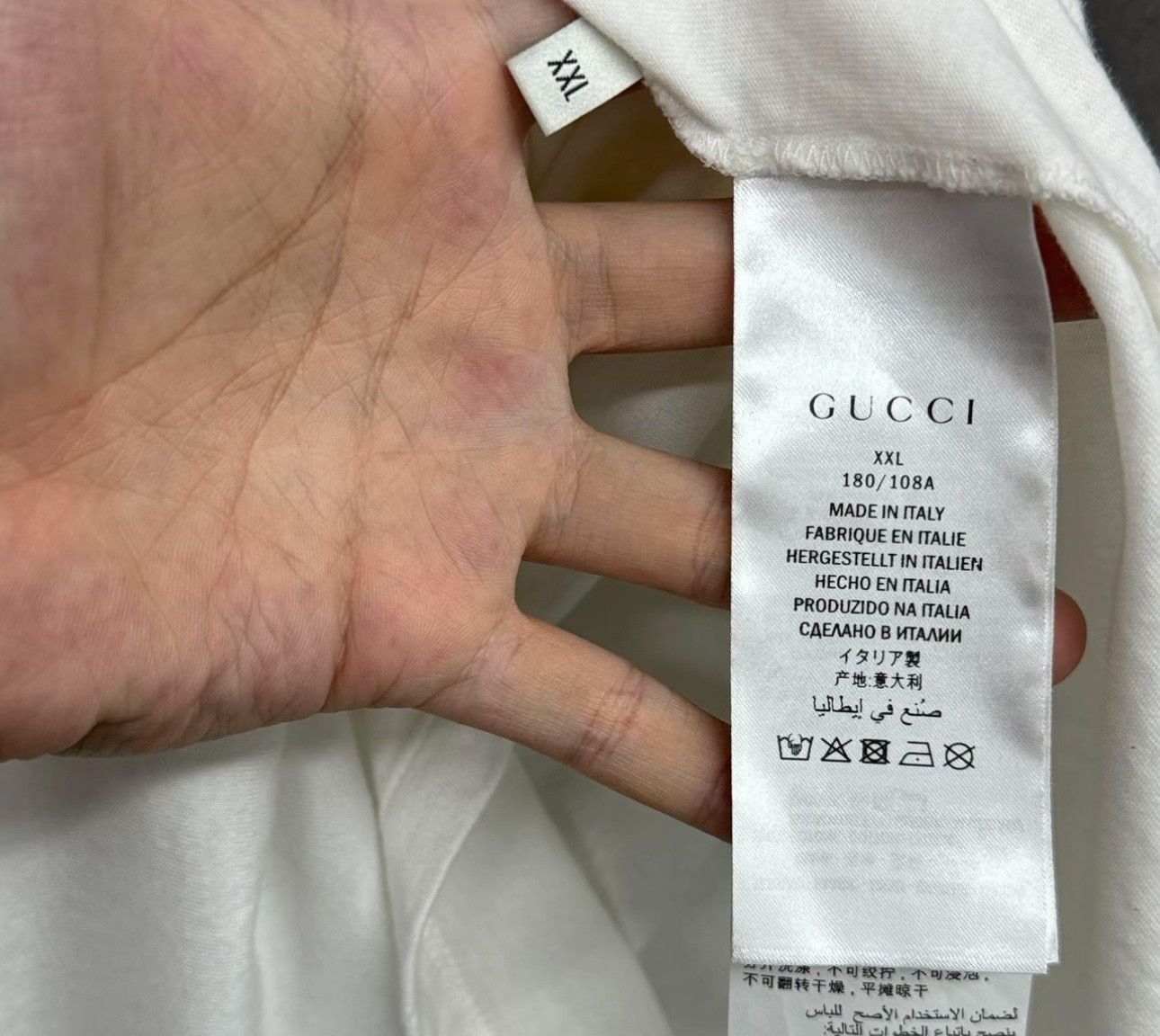 Gucci Gucci Double G Logo T-Shirt Size XXL Size US XXL / EU 58 / 5 - 5 Thumbnail