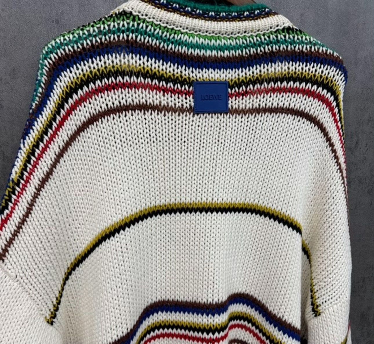 Loewe Loewe Striped Paula's Ibiza Knit Sweater S Size US S / EU 44-46 / 1 - 4 Thumbnail