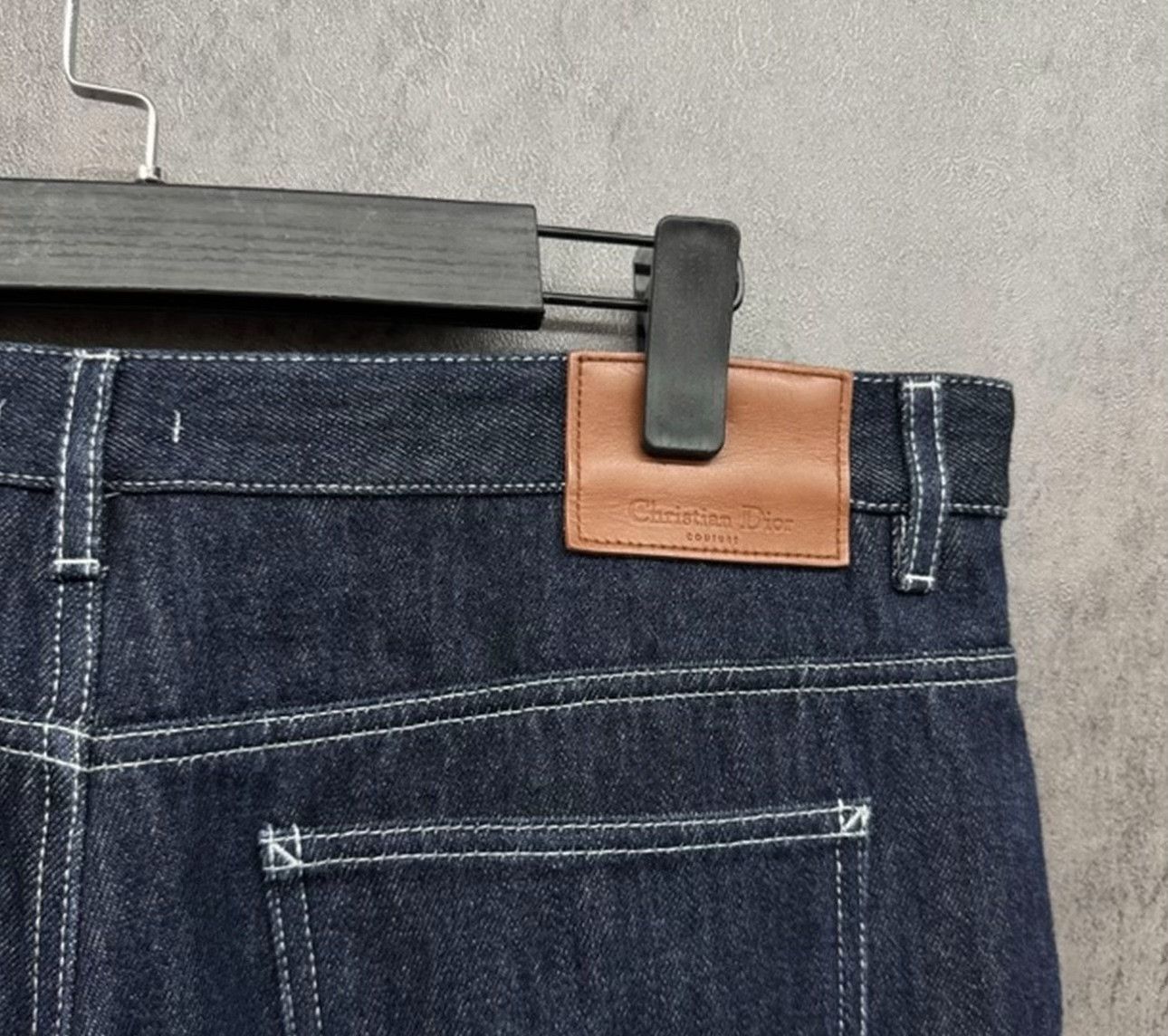 Dior Dior Embroidered Logo Denim Jeans 36 Size US 36 / EU 52 - 4 Thumbnail