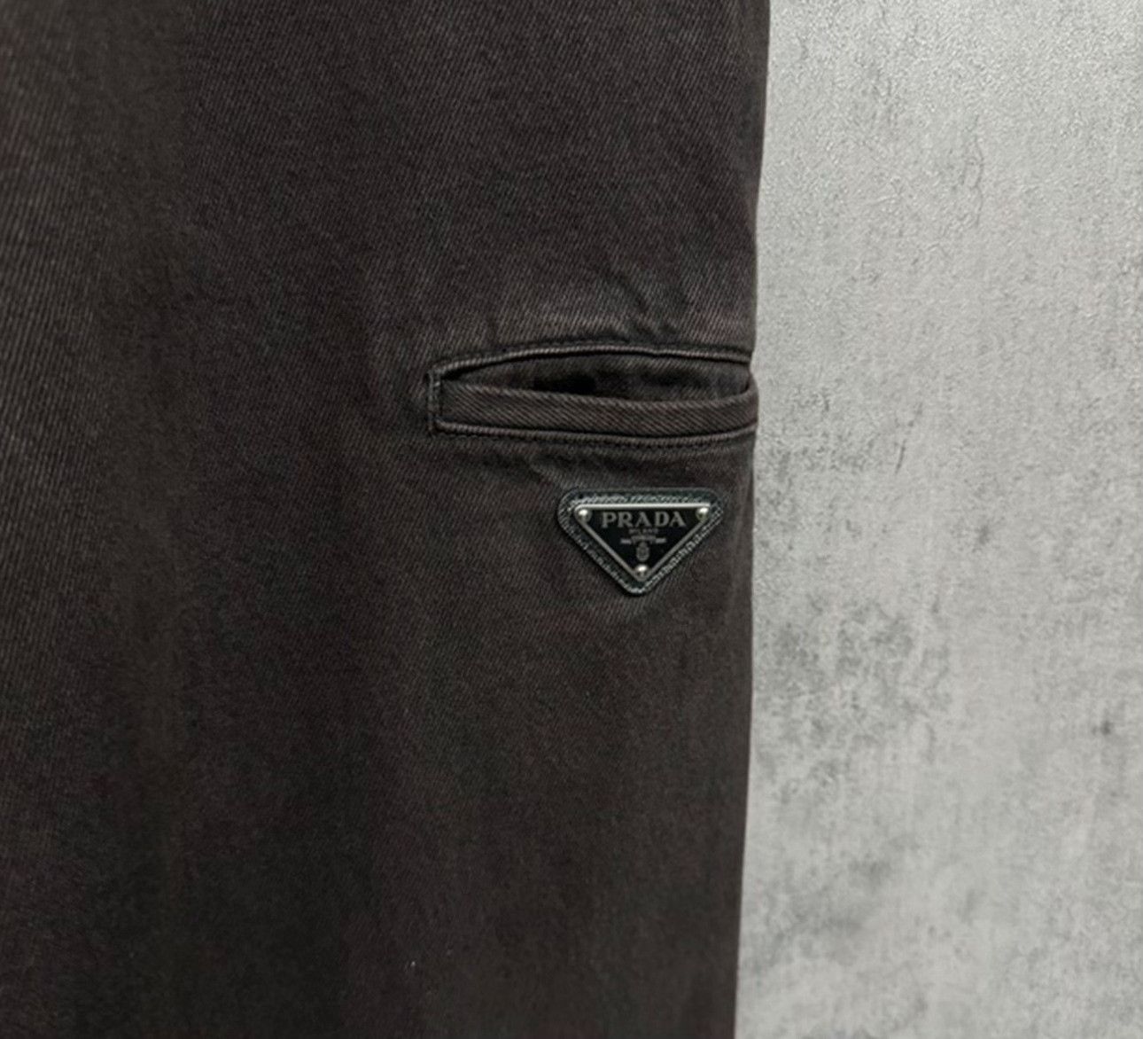Prada Prada Triangle Logo Washed Denim Jeans 36 Size US 36 / EU 52 - 5 Thumbnail
