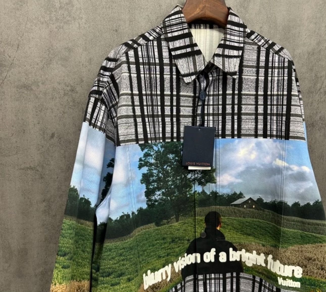 Louis Vuitton Louis Vuitton Graphic Plaid Shirt Jacket Size M Size US M / EU 48-50 / 2 - 3 Thumbnail