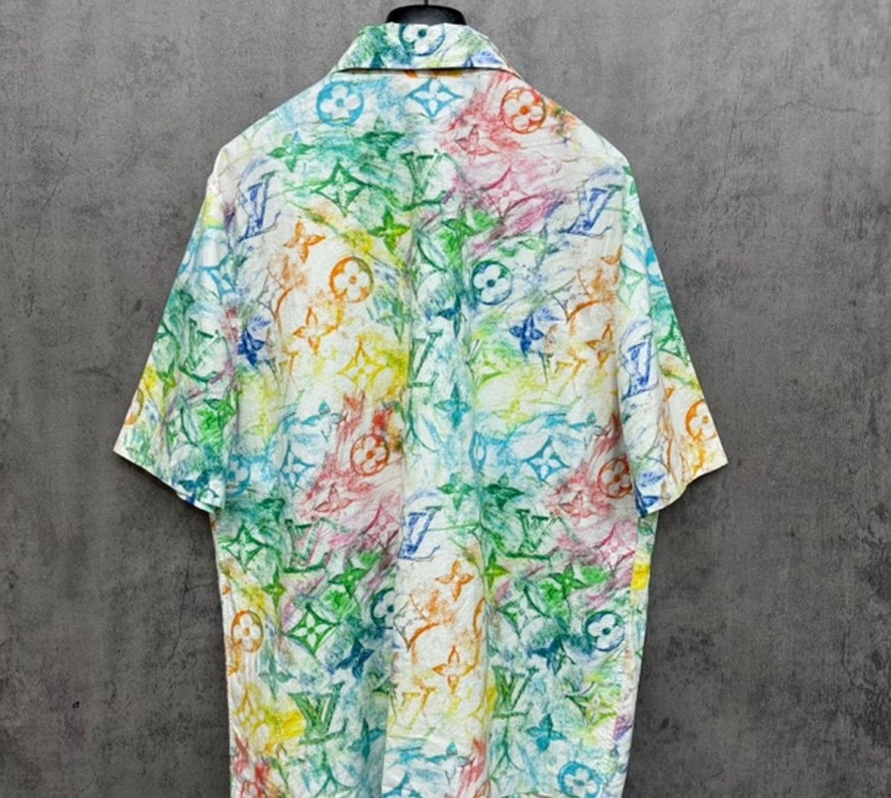 Louis Vuitton Louis Vuitton Multi Crayon Monogram Shirt XL Size US XL / EU 56 / 4 - 3 Thumbnail