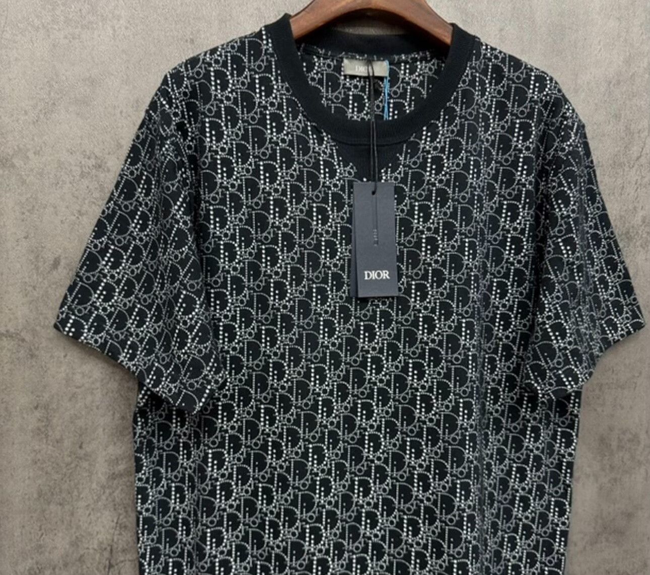 Dior Dior Dot Oblique Logo T-Shirt Size M Size US M / EU 48-50 / 2 - 4 Thumbnail