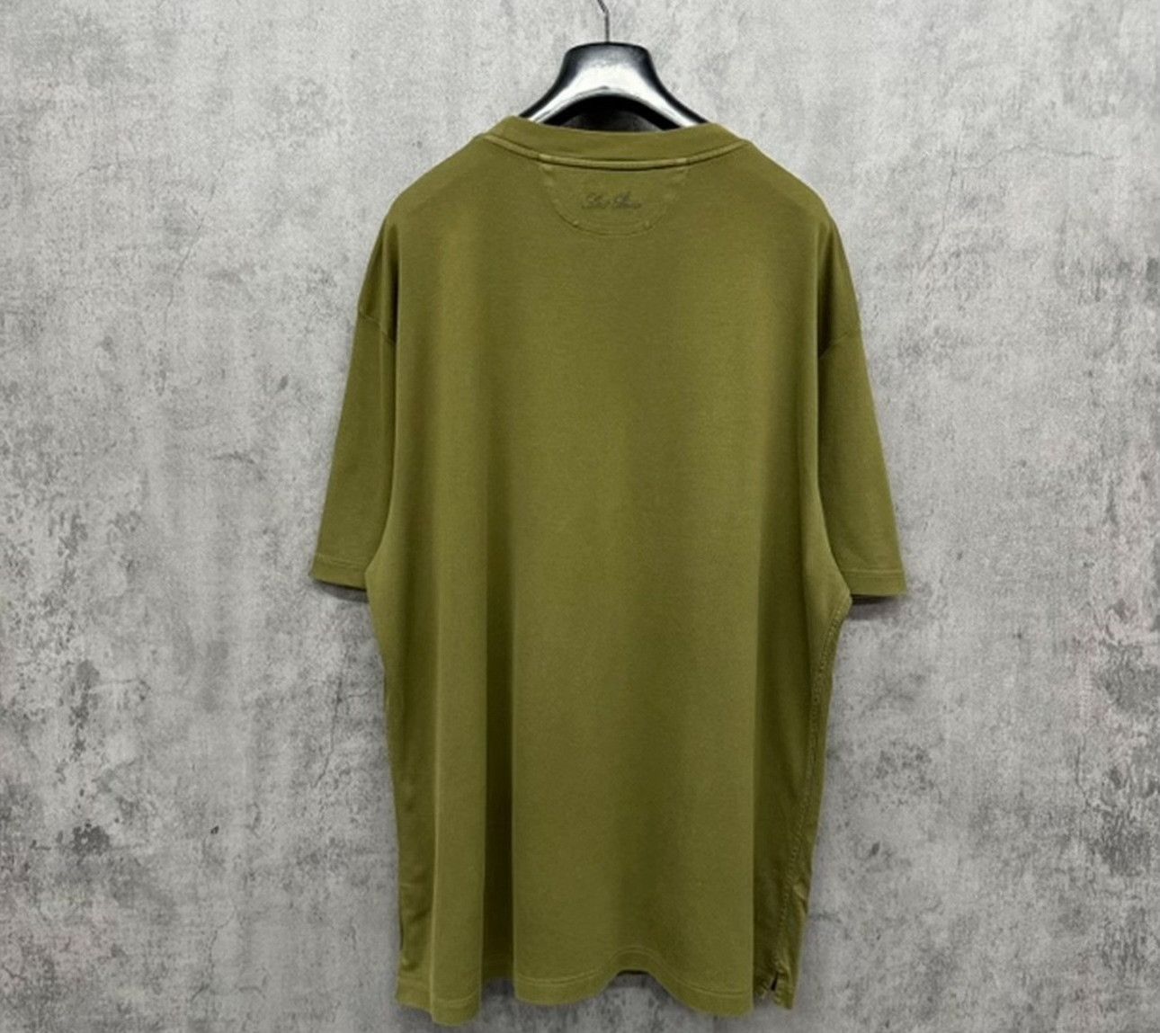 Loro Piana Loro Piana Logo Embroidered Cotton T-Shirt XXL Size US XXL / EU 58 / 5 - 3 Thumbnail