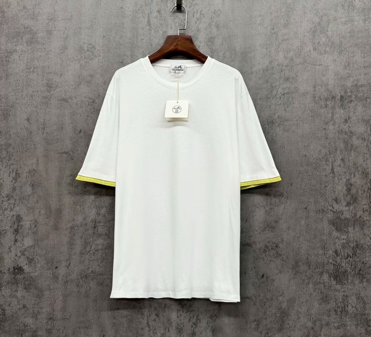 Hermes Hermes Contrast Webbing T-Shirt Size L Size US L / EU 52-54 / 3 - 2 Thumbnail