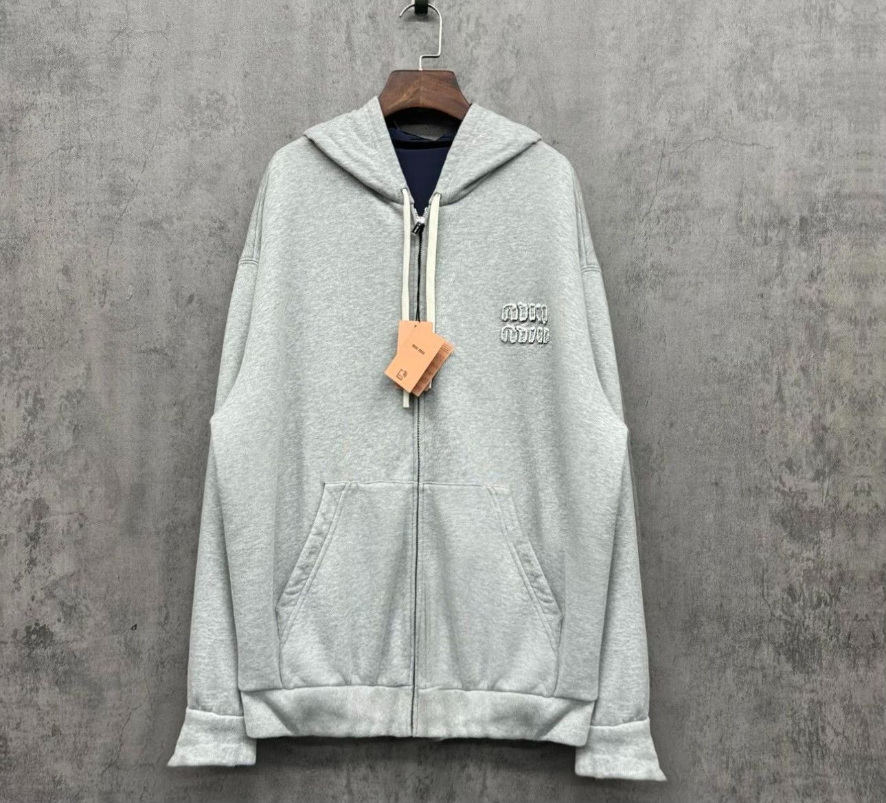 Miu Miu Miu Miu Reversible Logo Zip Jacket Size 46 Size US S / EU 44-46 / 1 - 2 Thumbnail