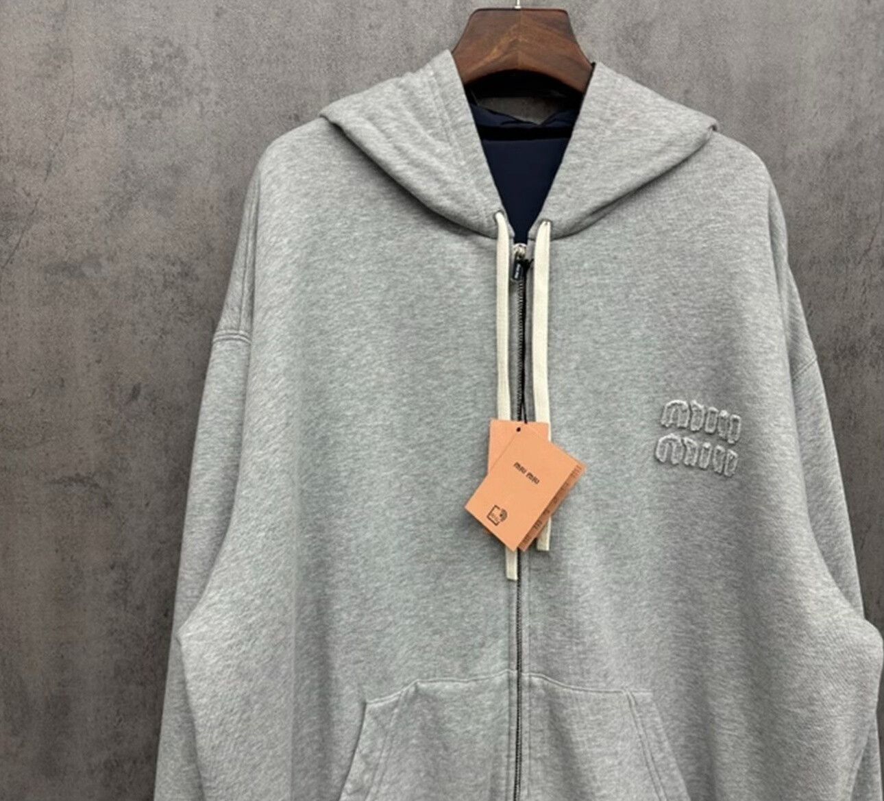 Miu Miu Miu Miu Reversible Logo Zip Jacket Size 46 Size US S / EU 44-46 / 1 - 4 Thumbnail