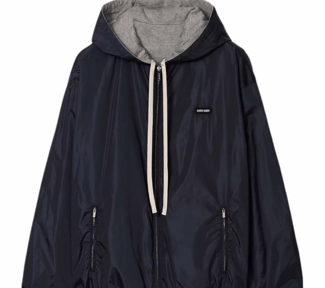 Miu Miu Miu Miu Reversible Logo Zip Jacket Size 46 Size US S / EU 44-46 / 1 - 3 Thumbnail