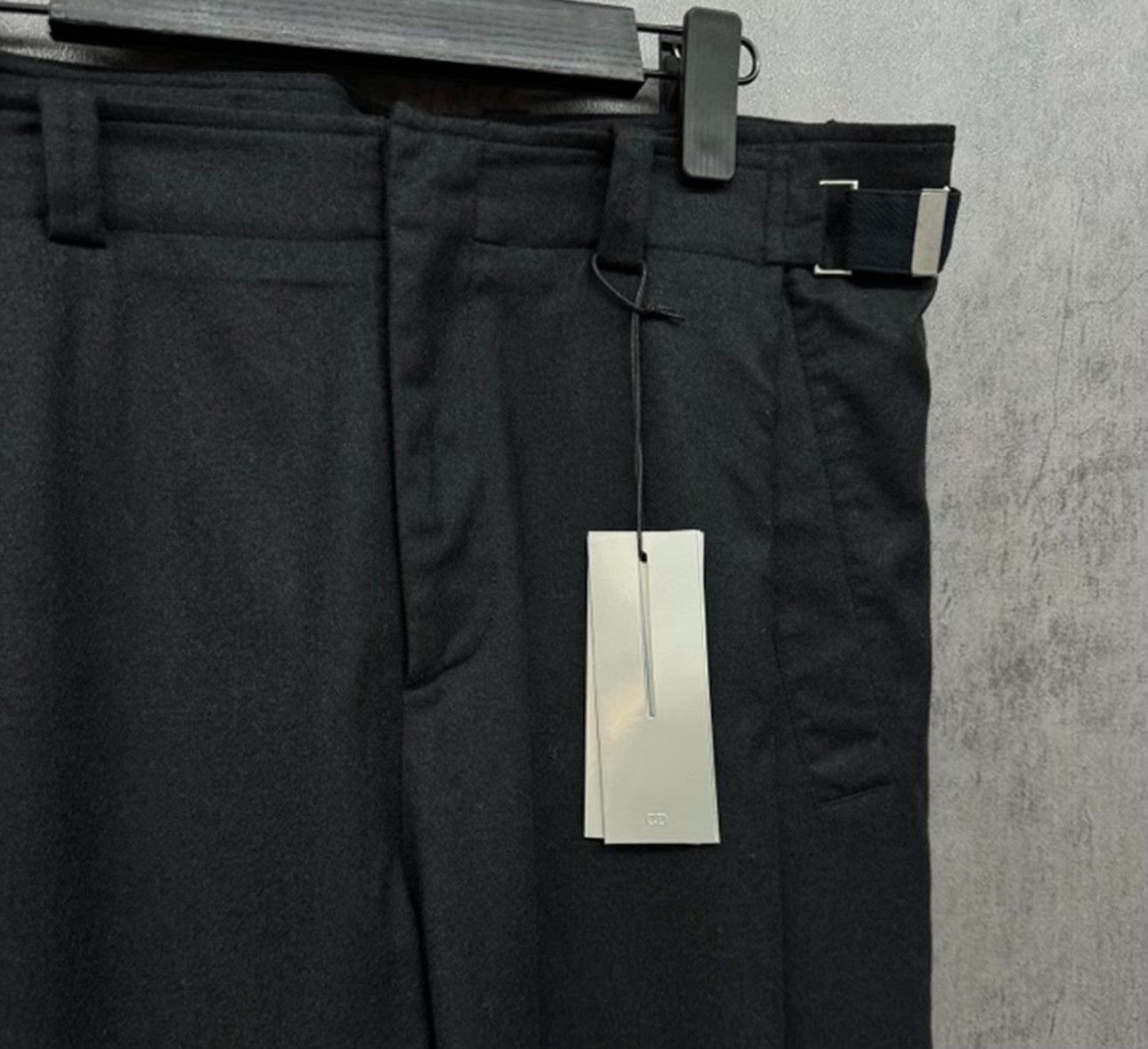 Dior Dior Wool Cashmere Buckle Casual Pants Size 50 Size US 34 / EU 50 - 3 Thumbnail