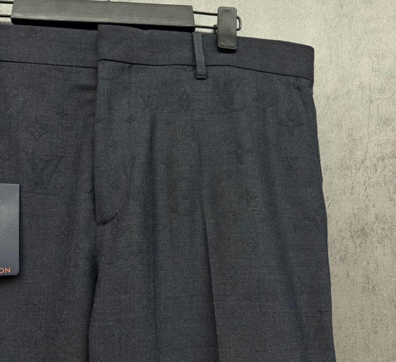 Louis Vuitton Louis Vuitton Monogram Wool Trousers 44 Size US 28 / EU 44 - 3 Thumbnail