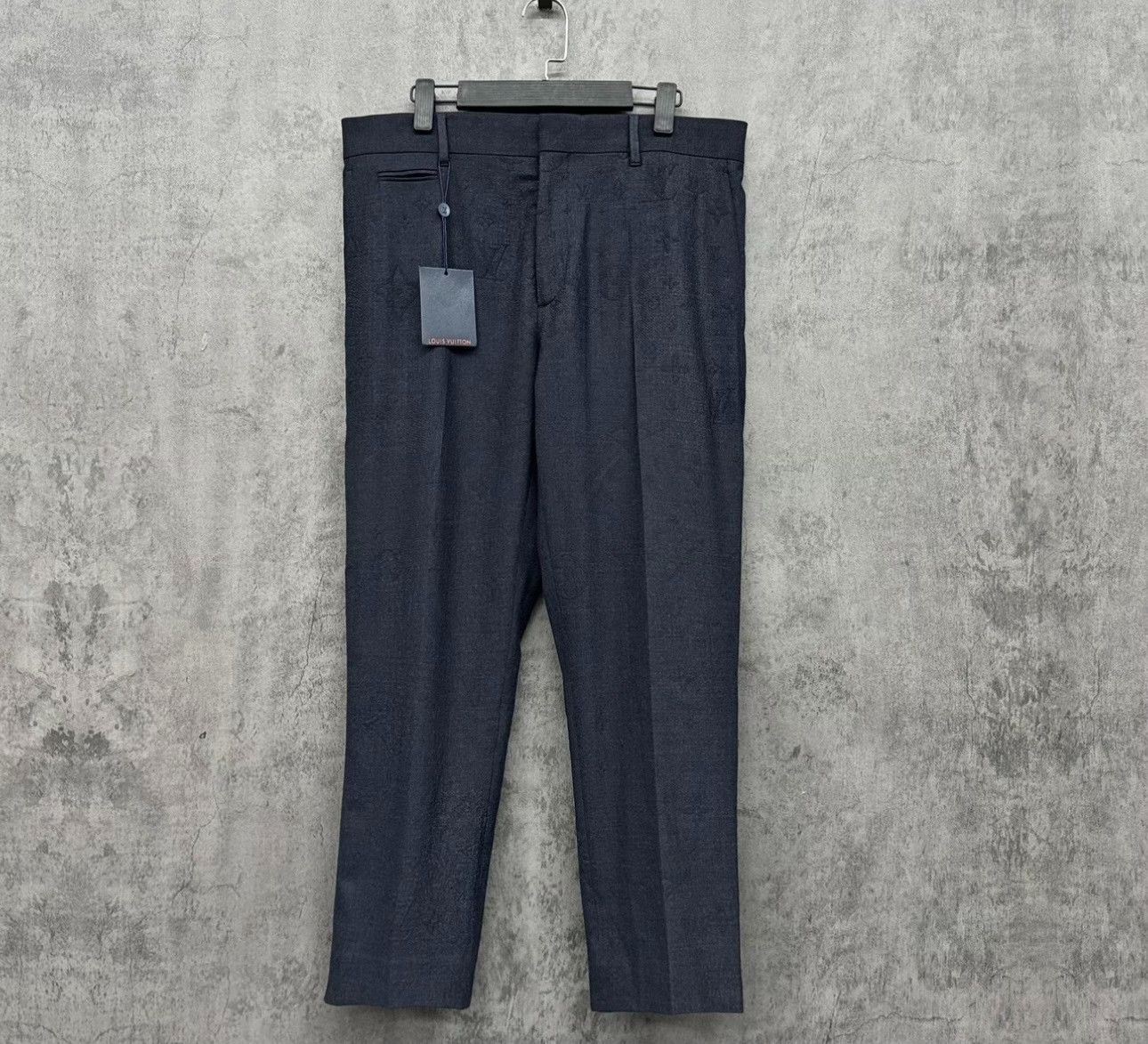 Louis Vuitton Louis Vuitton Monogram Wool Trousers 44 Size US 28 / EU 44 - 2 Thumbnail