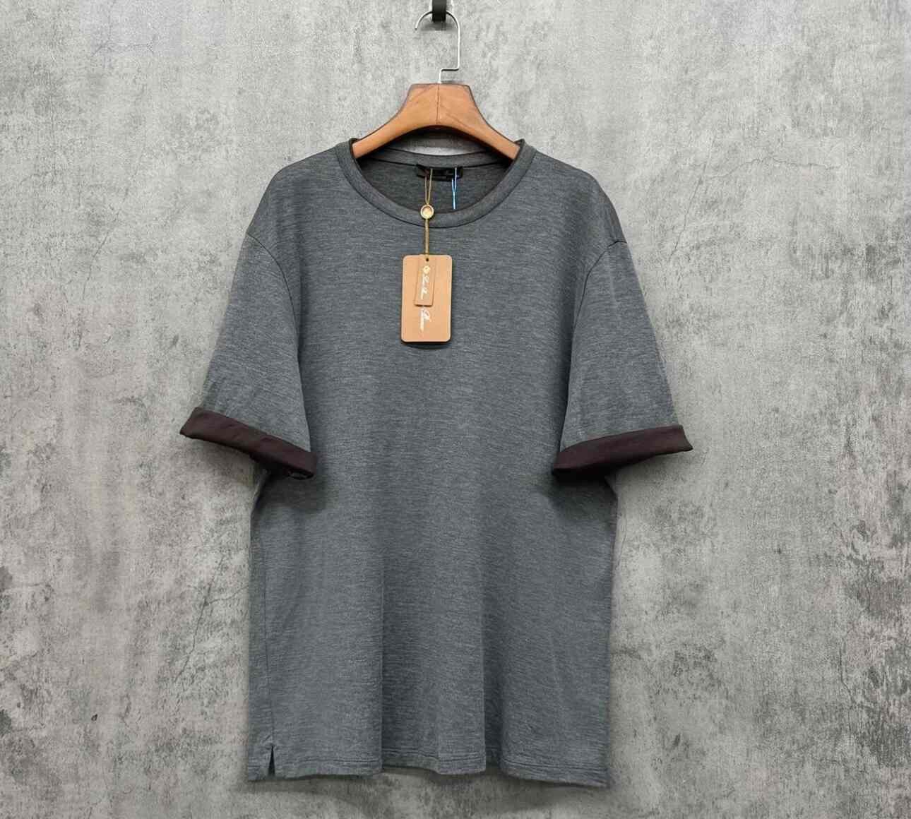 Loro Piana Loro Piana Silk Blend Knit T-Shirt XL Size US XL / EU 56 / 4 - 2 Thumbnail