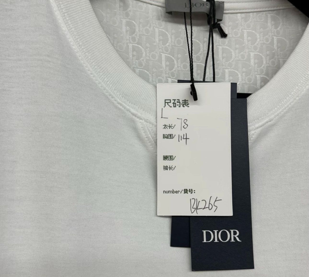 Dior Dior Oblique Silk Paneled T-Shirt L Size US L / EU 52-54 / 3 - 6 Thumbnail