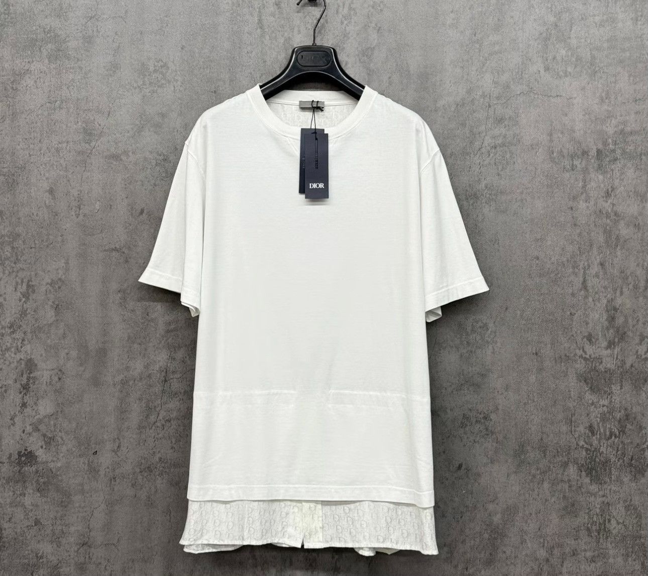 Dior Dior Oblique Silk Paneled T-Shirt L Size US L / EU 52-54 / 3 - 2 Thumbnail