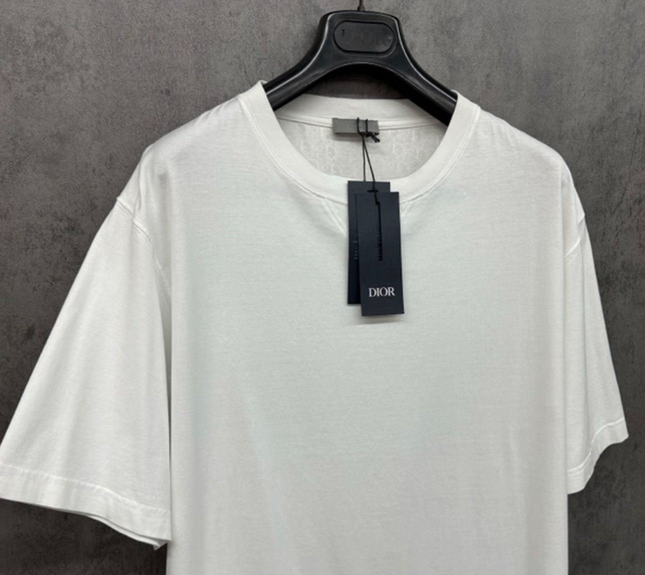 Dior Dior Oblique Silk Paneled T-Shirt L Size US L / EU 52-54 / 3 - 5 Thumbnail